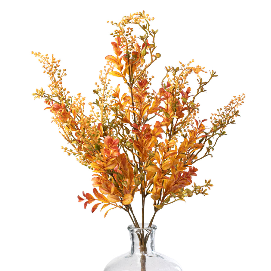 20" Boxwood Sedum Bush: Yellow & Brown Item Number: 57014YWBN