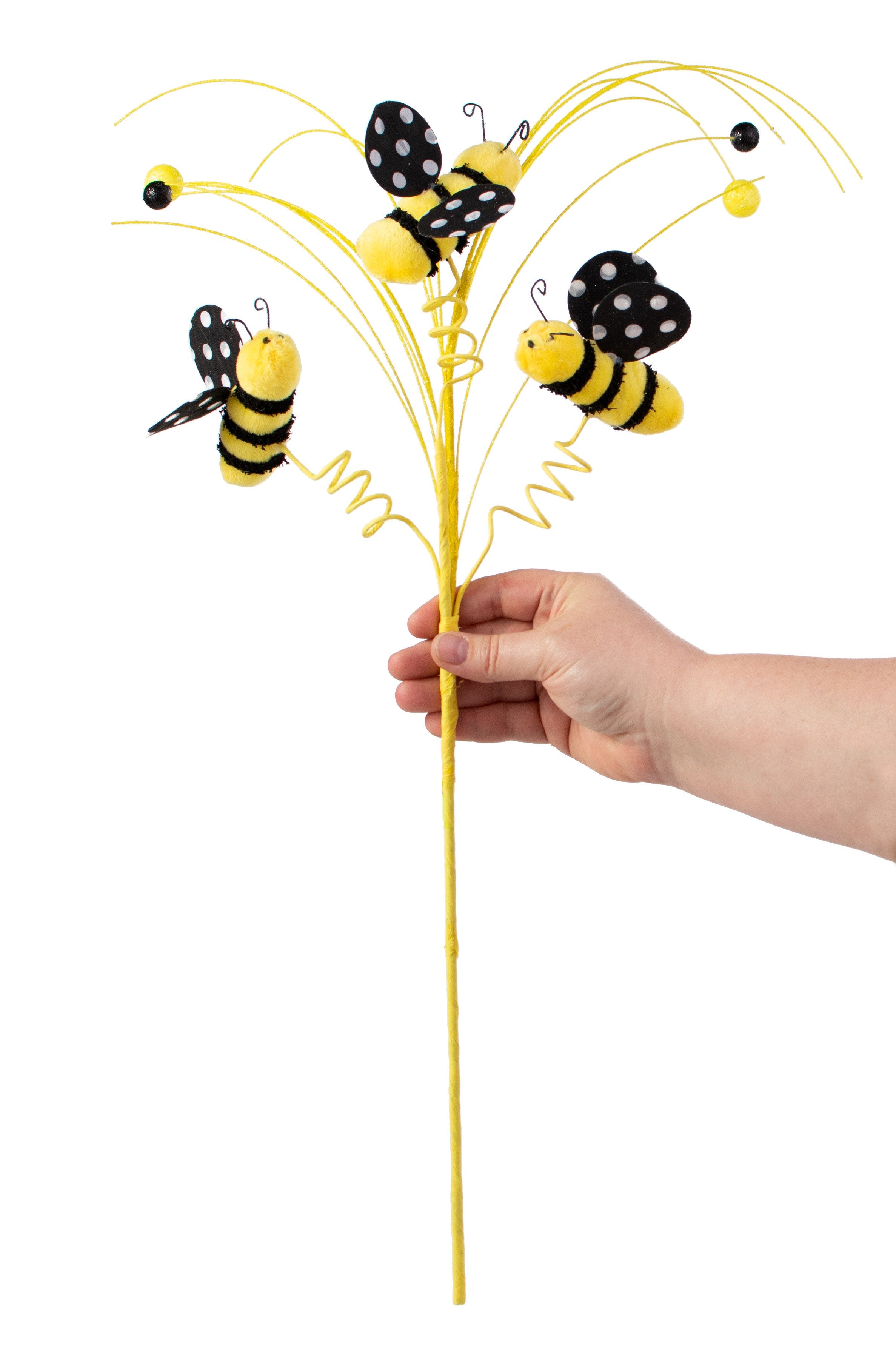 24" Bumble Bee Ball Spray detail photo 3