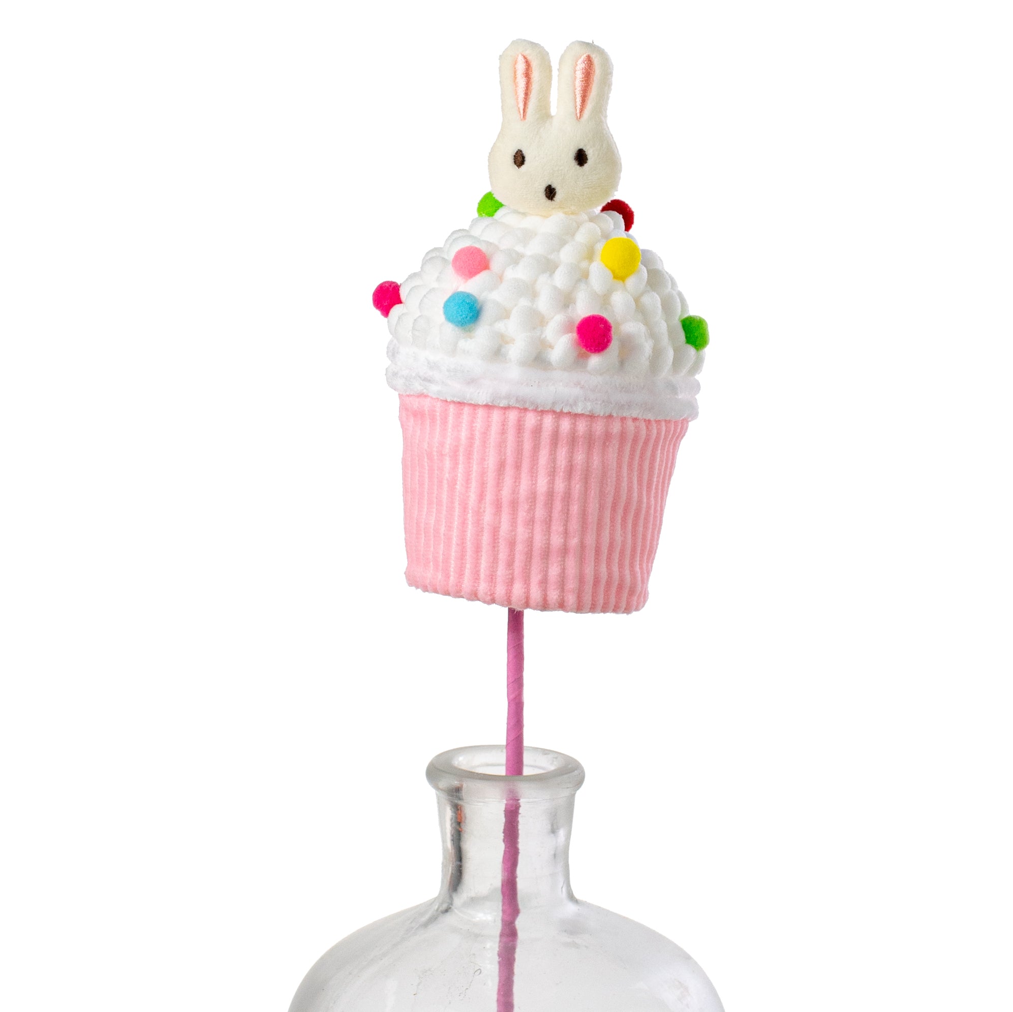16" Bunny Cupcake Pick Item Number: 63426WT