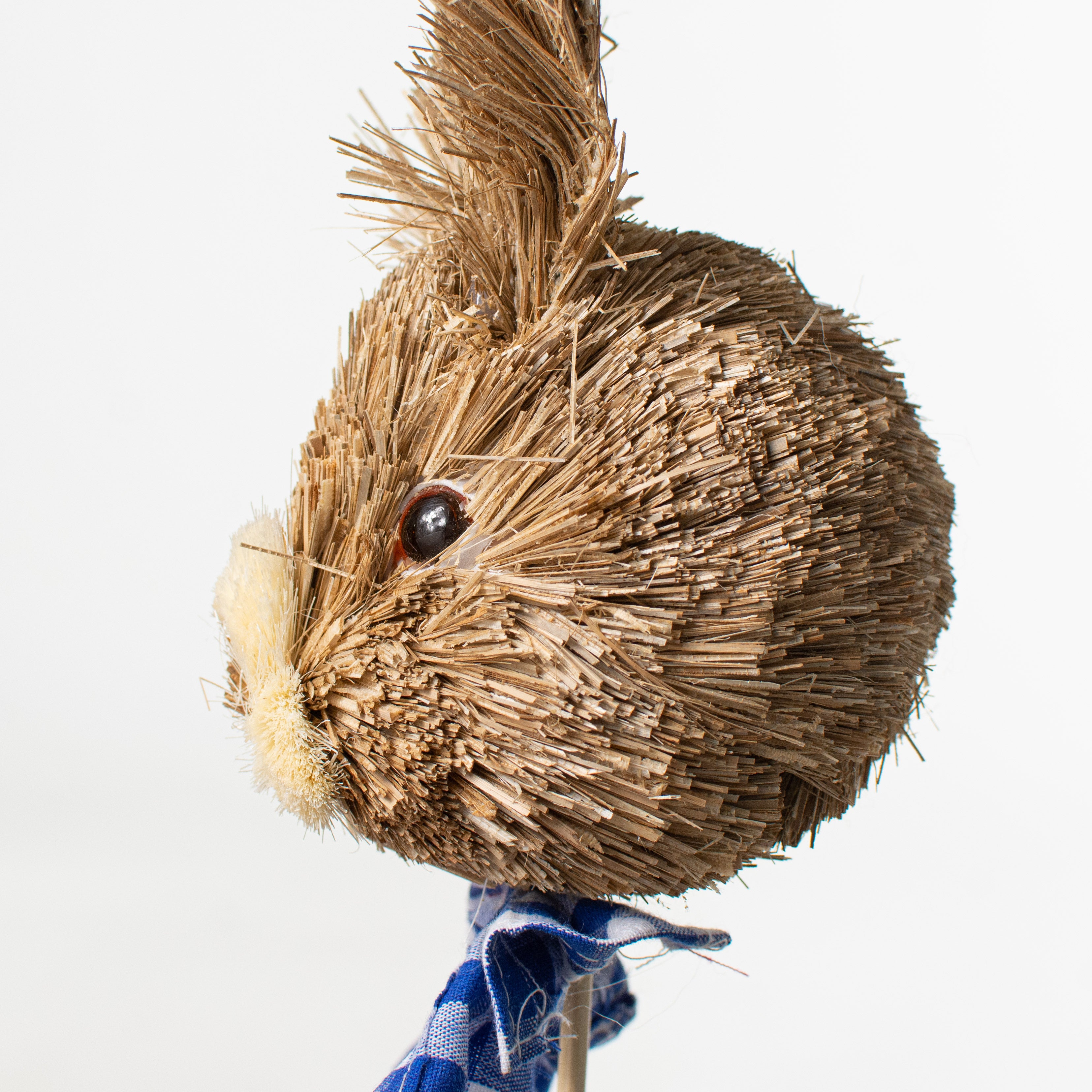 23" Bunny Head With Bow Pick: Blue detail photo 3