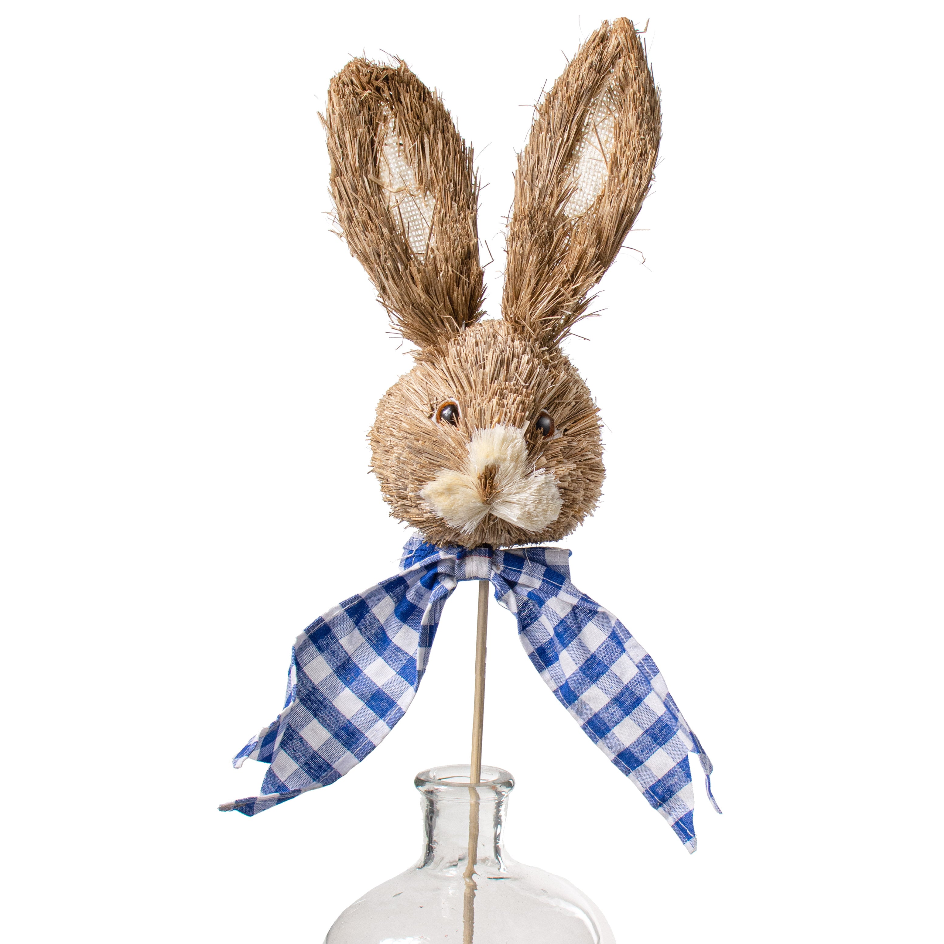 23" Bunny Head With Bow Pick: Blue Item Number: 62953BL