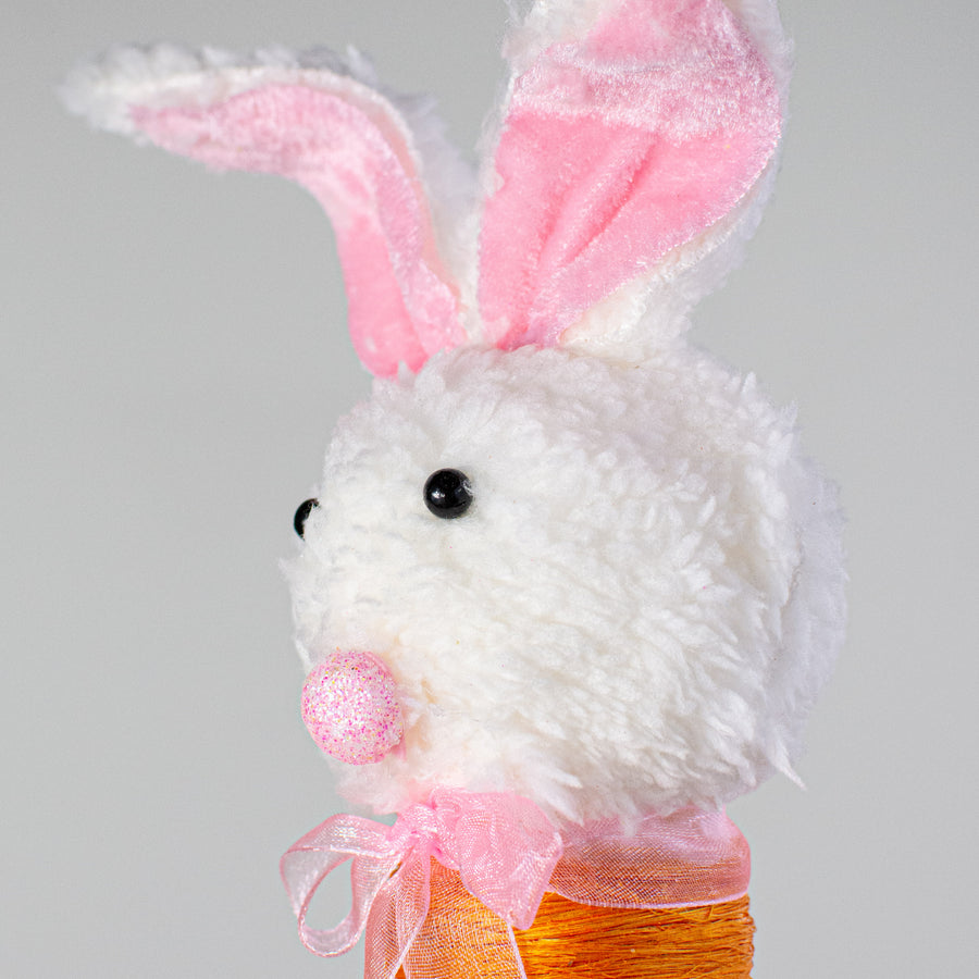 22" Bunny Head Carrot Pick Lifestyle Photo