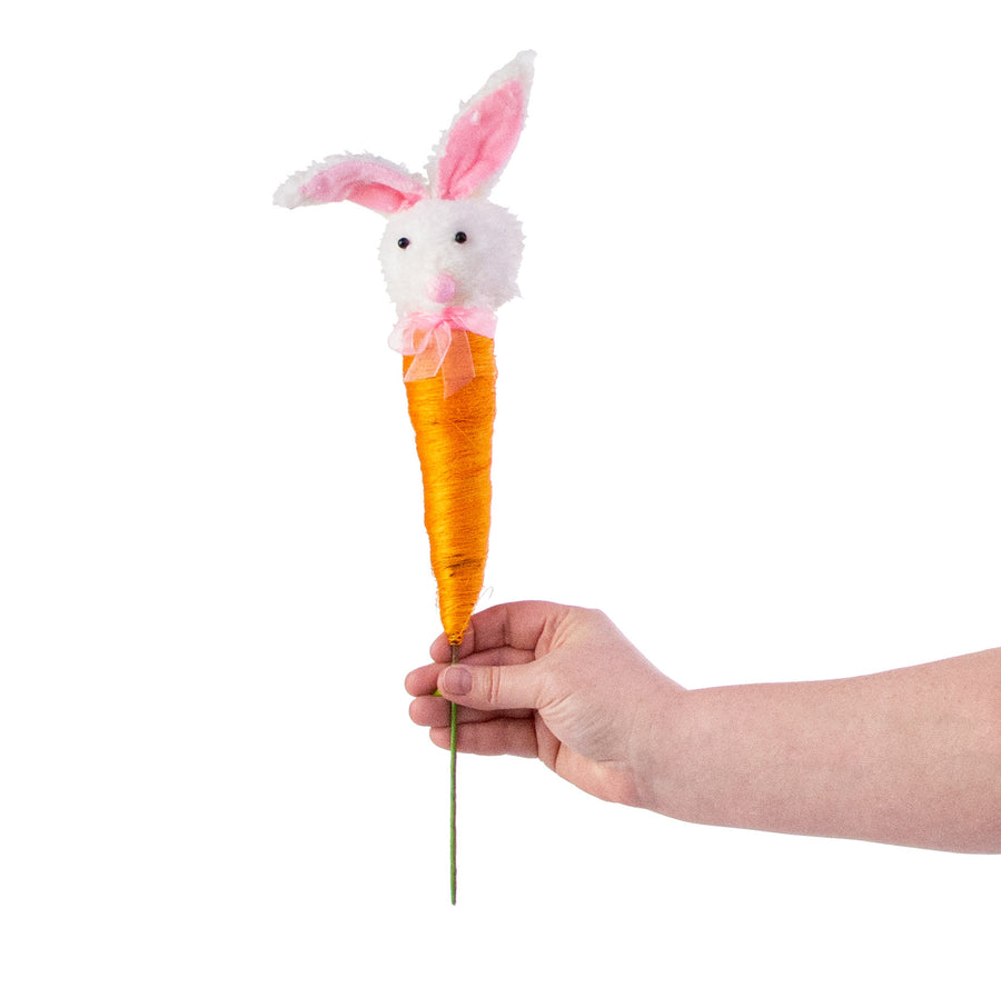 22" Bunny Head Carrot Pick detail photo 3