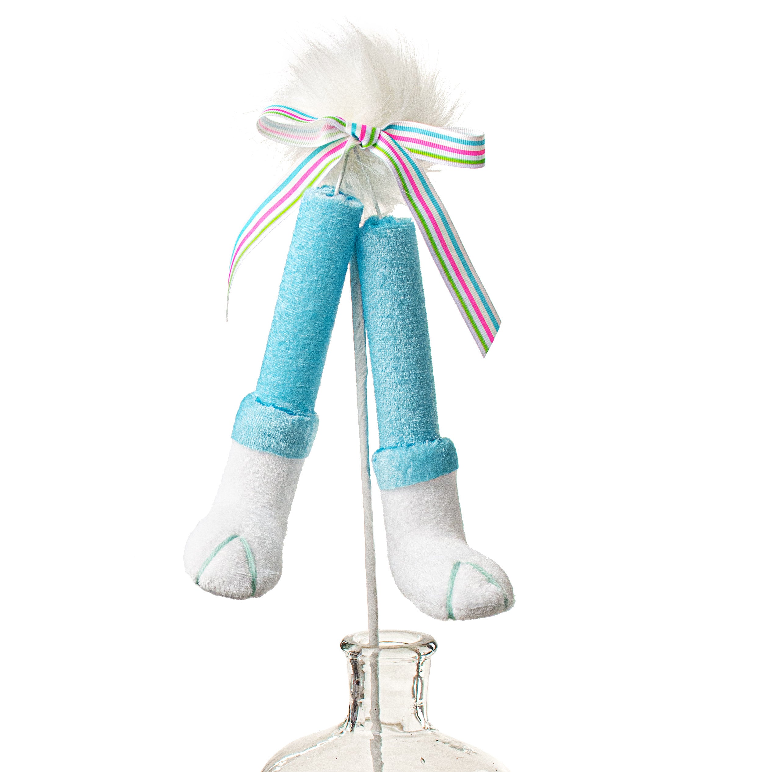 22" Bunny Legs & Tail Pick: Blue Item Number: 63083BL