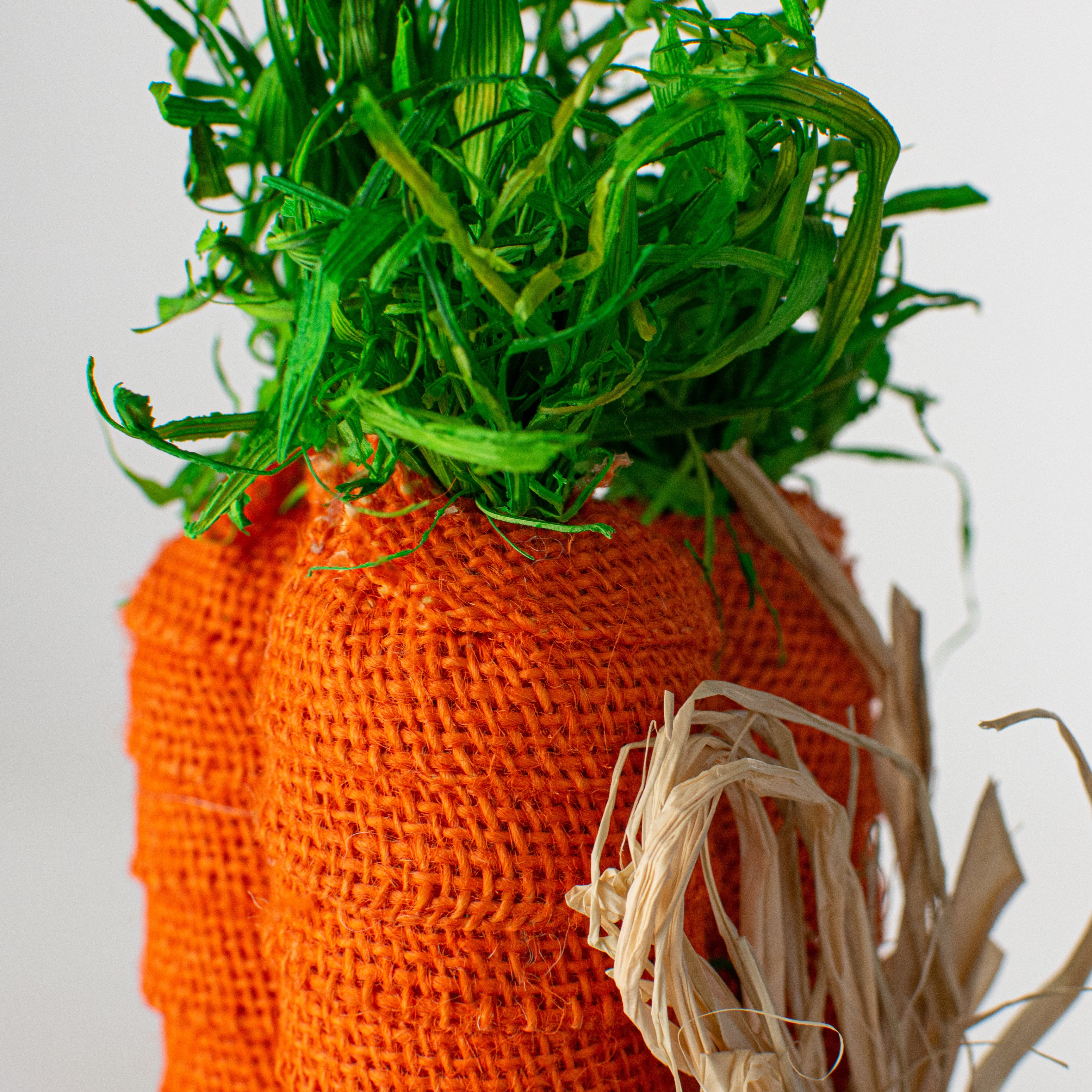 10" Burlap Carrot Bundle detail photo 3