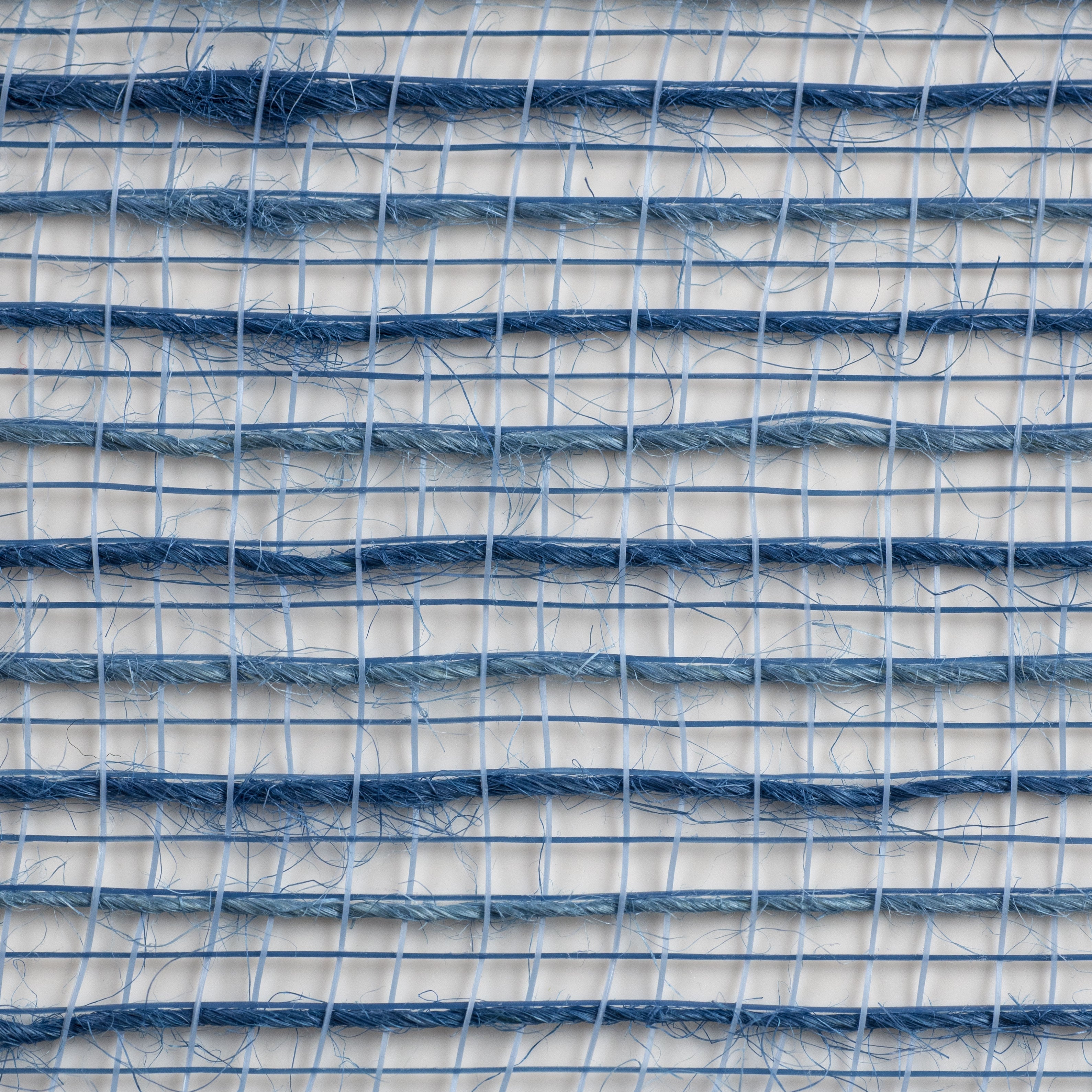 21" Burlap Deco Mesh: Denim Blue (10 Yards) detail photo 3