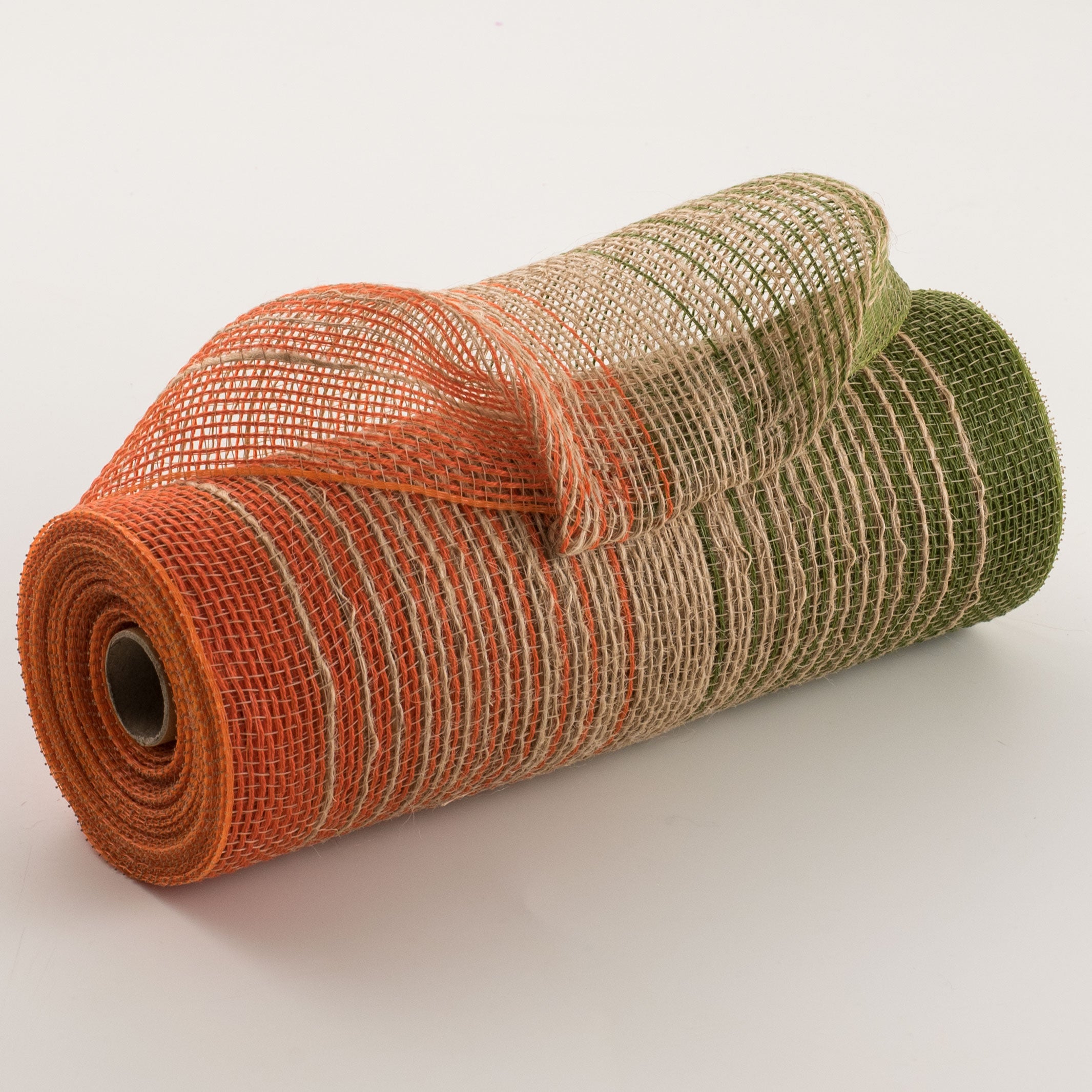 10" Burlap Deco Mesh: Fall Ombré Jute Item Number: XB98110-19