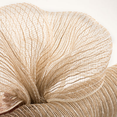 21" Burlap Deco Mesh: Ivory Cotton & Burlap (10 Yards) Lifestyle Photo
