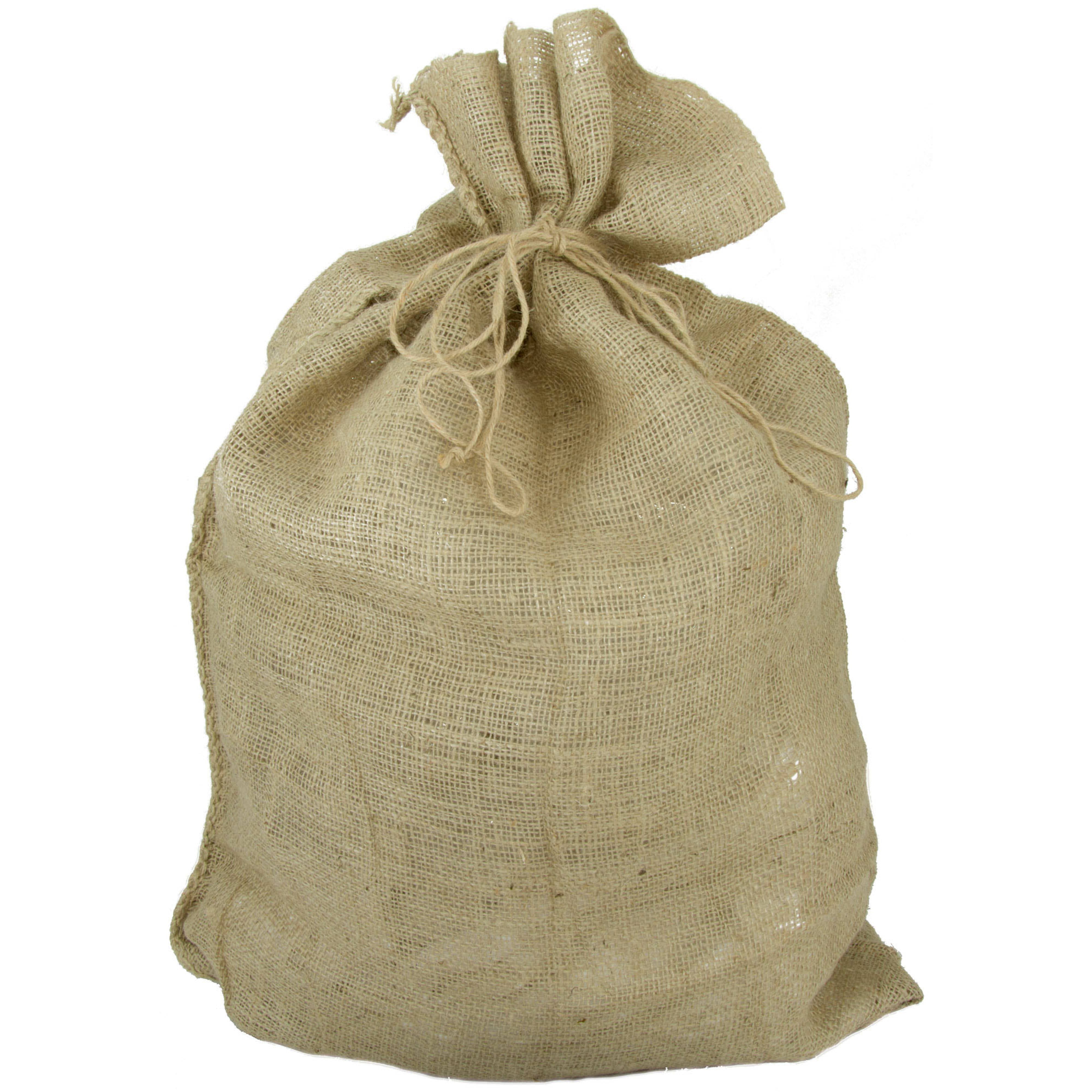 Burlap Drawstring Sack: Natural (24" x 32") Item Number: KJPS32-12