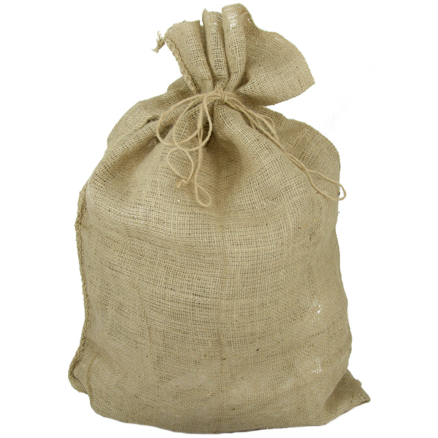 Burlap Drawstring Sack: Natural (24" x 32") Item Number: KJPS32-12