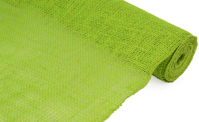 20" Burlap Fabric Roll: Apple Green (10 Yards) Item Number: JRH19-60