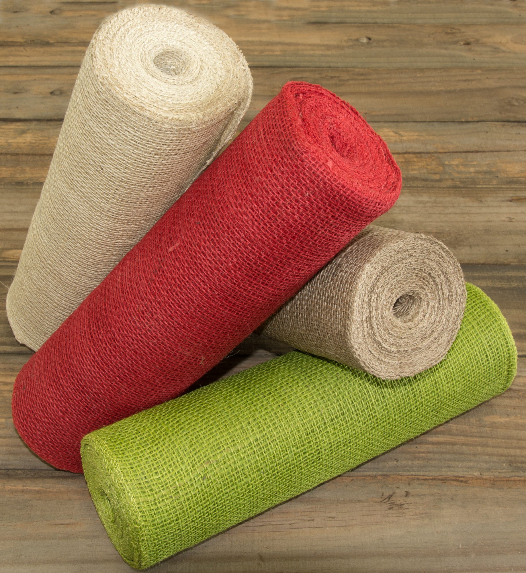 14" Burlap Fabric Roll: Natural (10 Yards) detail photo 3
