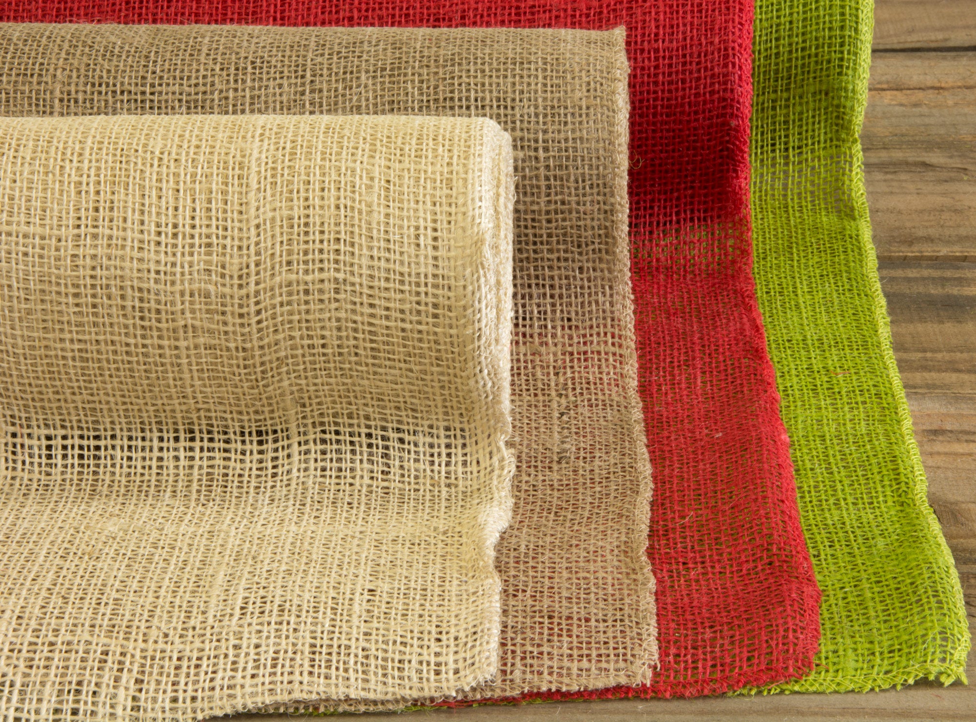 14" Burlap Fabric Roll: Natural (10 Yards) detail photo 4