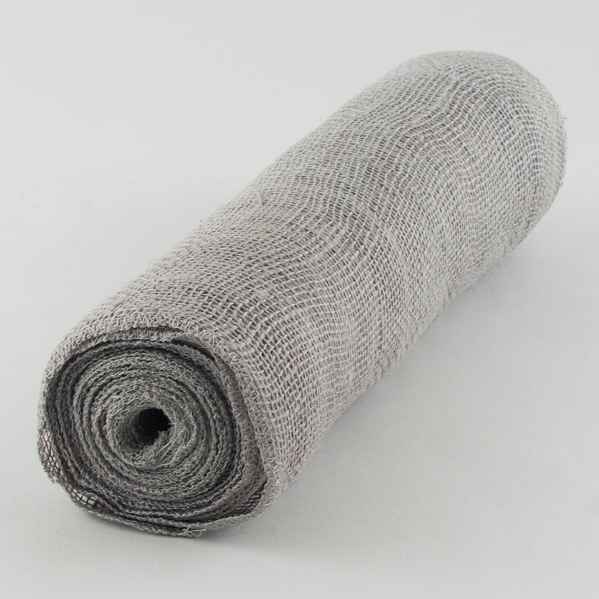 14" Burlap Fabric Roll: Silver (10 Yards) Item Number: JRH14-14