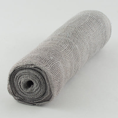 14" Burlap Fabric Roll: Silver (10 Yards) Item Number: JRH14-14