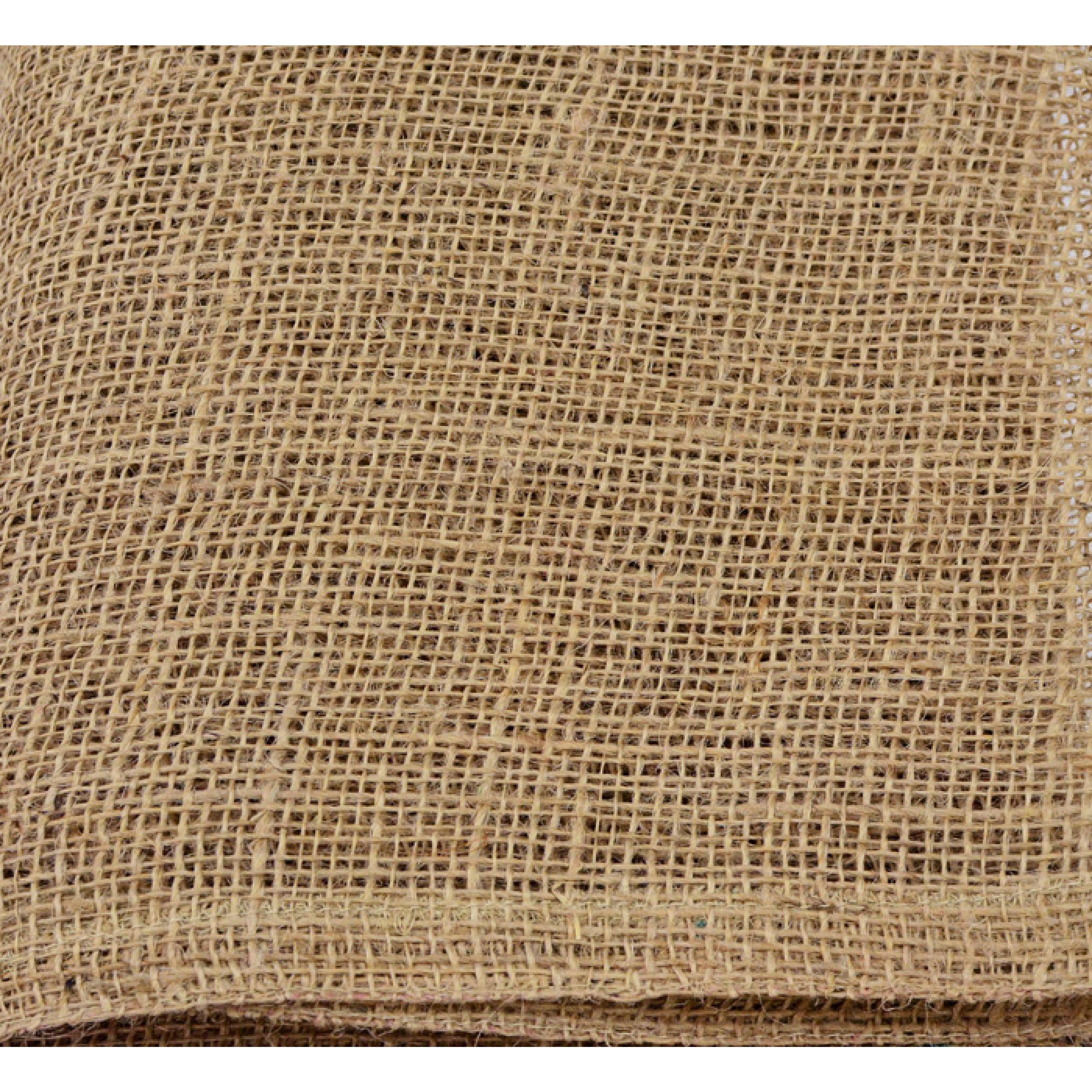 72" Burlap Fabric Table Runner: Natural Lifestyle Photo