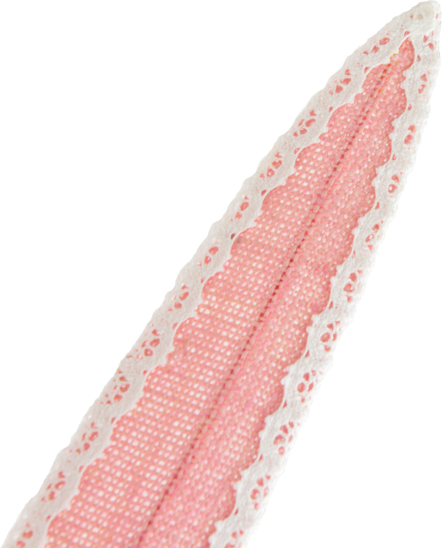 37" Burlap & Lace Willow Leaf Floral Spray : Pink Lifestyle Photo