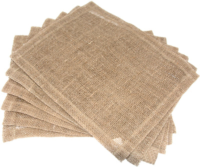 Burlap Placemat With Hemmed Edge (Set of 6) Lifestyle Photo