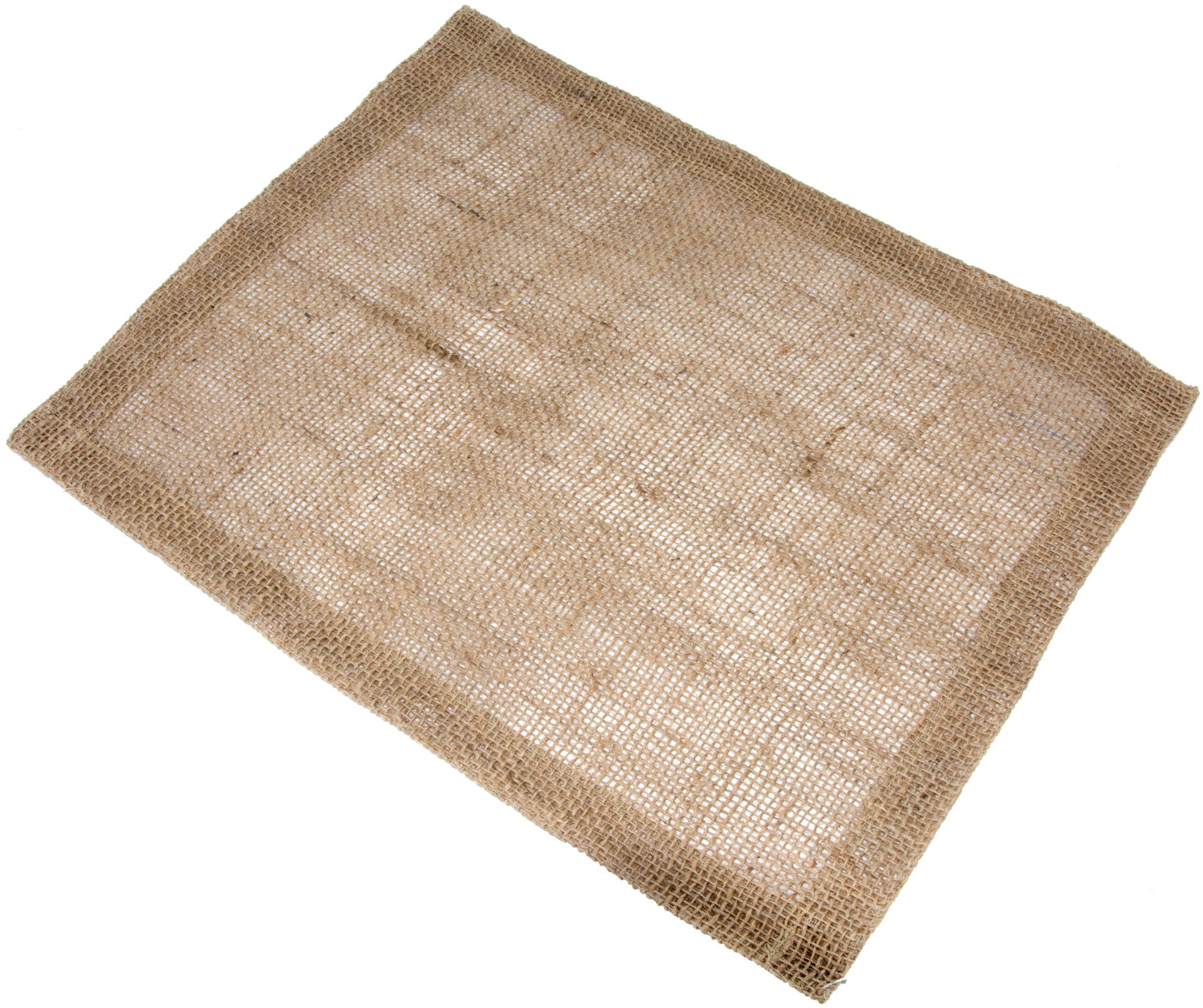 Burlap Placemat With Hemmed Edge (Set of 6) Item Number: JH-P12