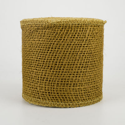 4" Burlap Ribbon: Olive Green (10 Yards) Item Number: JRH04-09