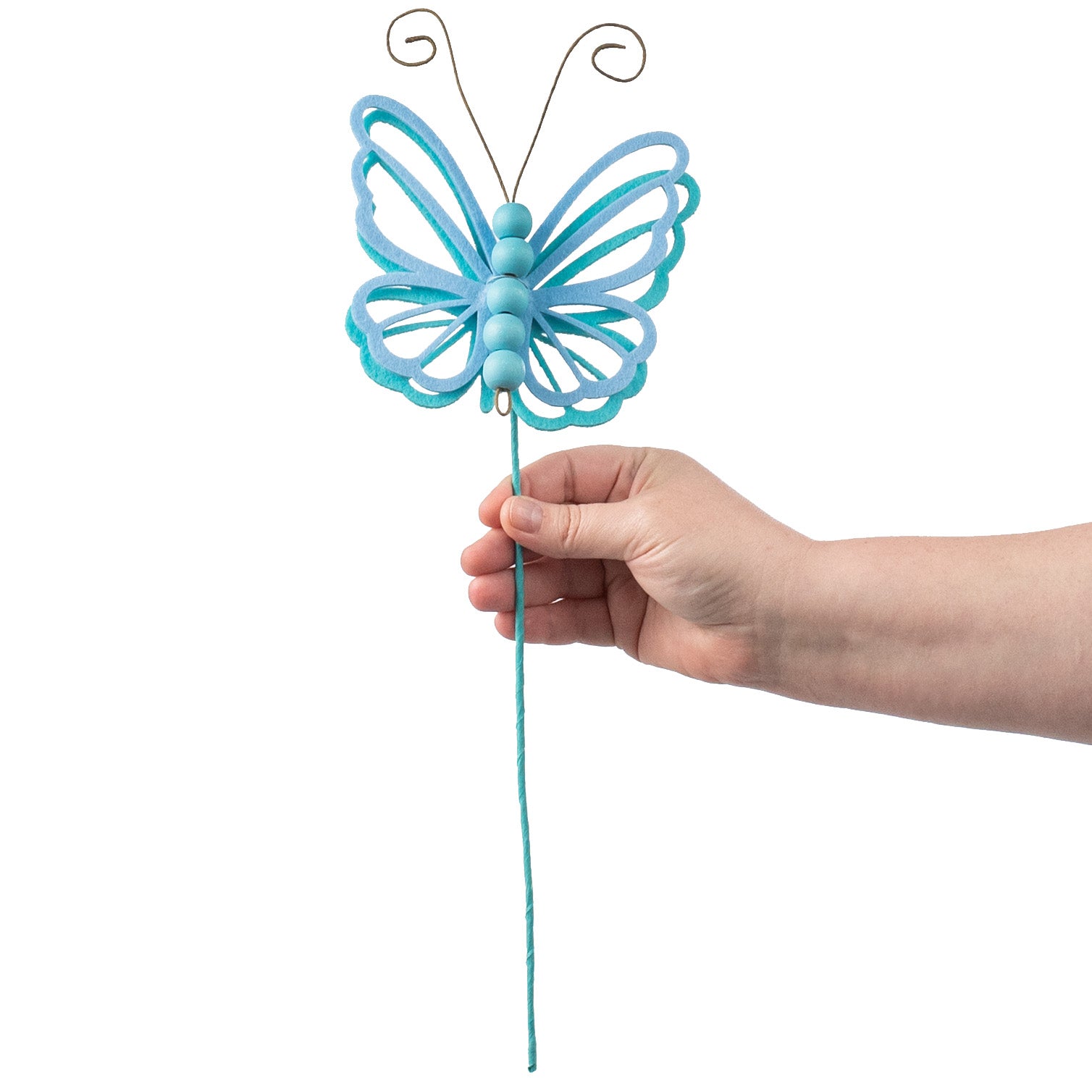 17" Butterfly Pick: Blue detail photo 3