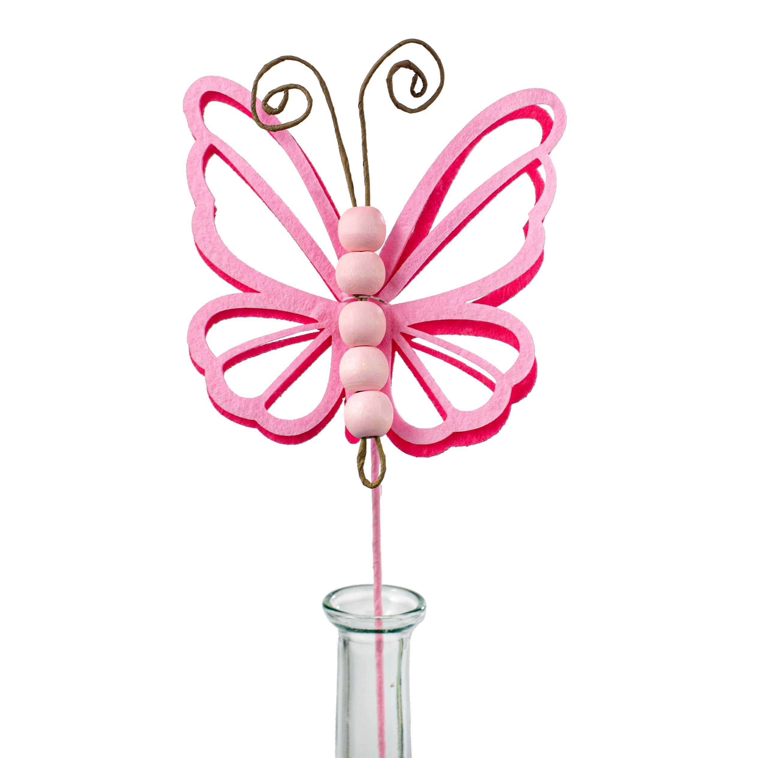 17" Butterfly Pick: Pink Item Number: 63291PK