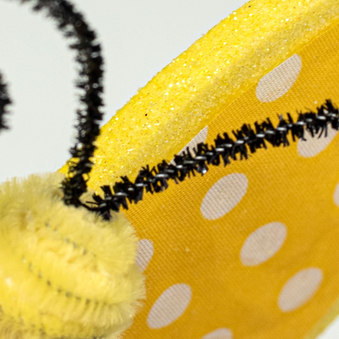 17" Butterfly Polkadot Pick: Yellow Lifestyle Photo