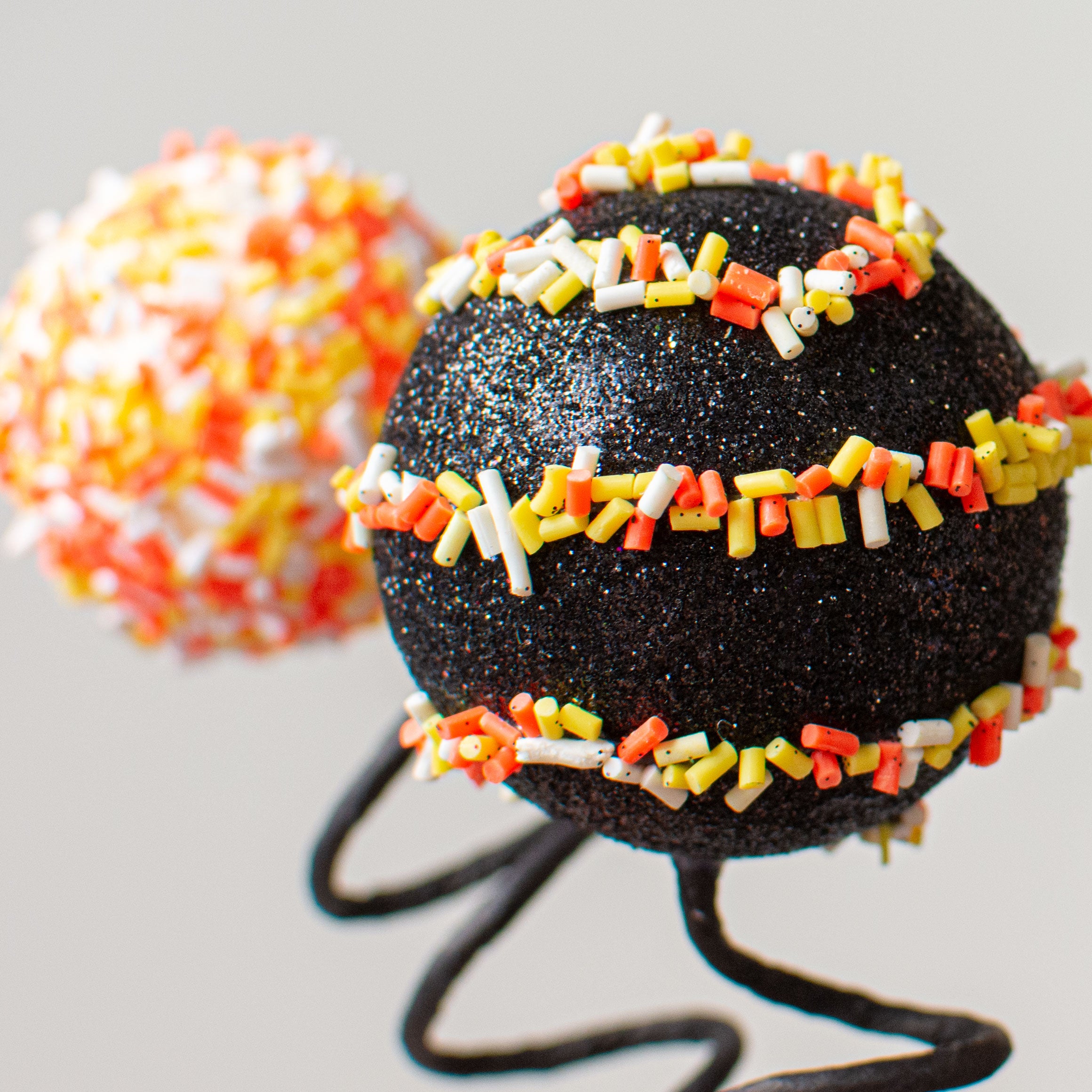16" Cake Pop Sprinkle Pick: Halloween Lifestyle Photo