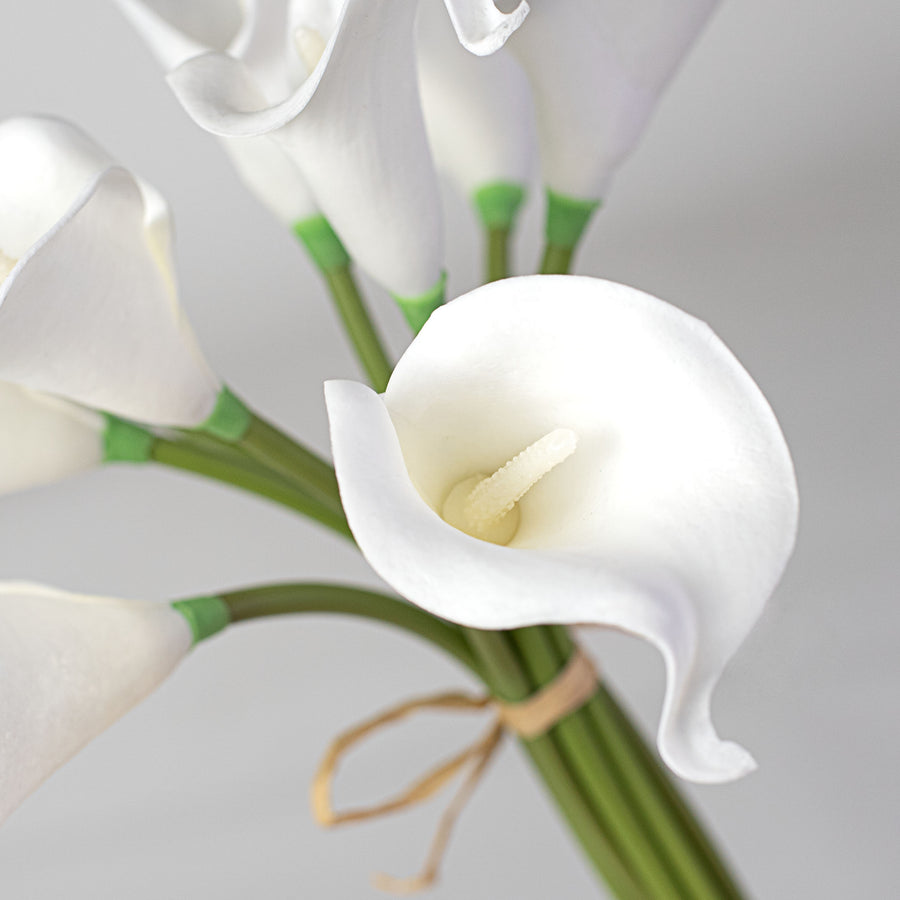 14" Calla Lily Bouquet: White Lifestyle Photo
