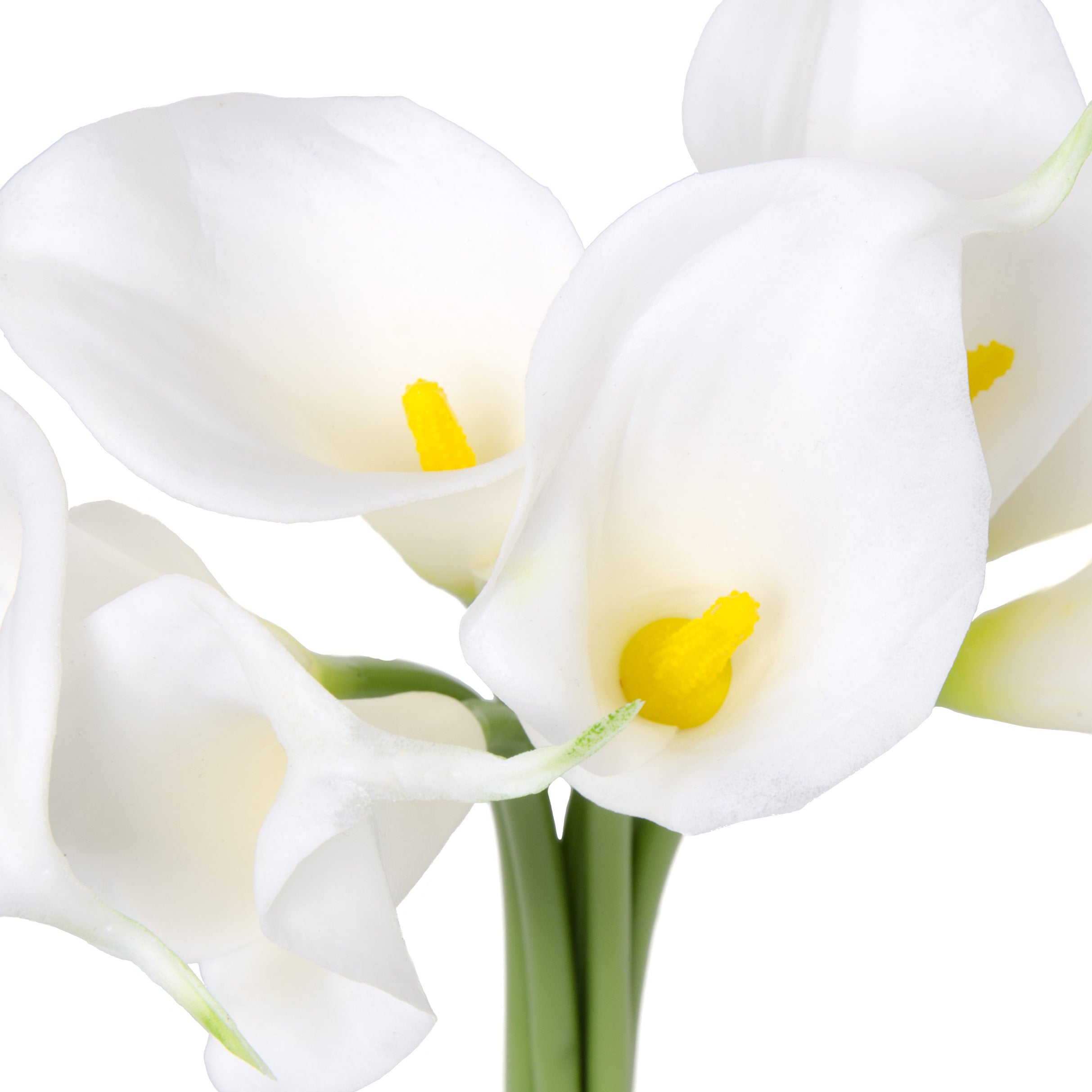 12" Calla Lily Flower Bunch (x7): White Lifestyle Photo