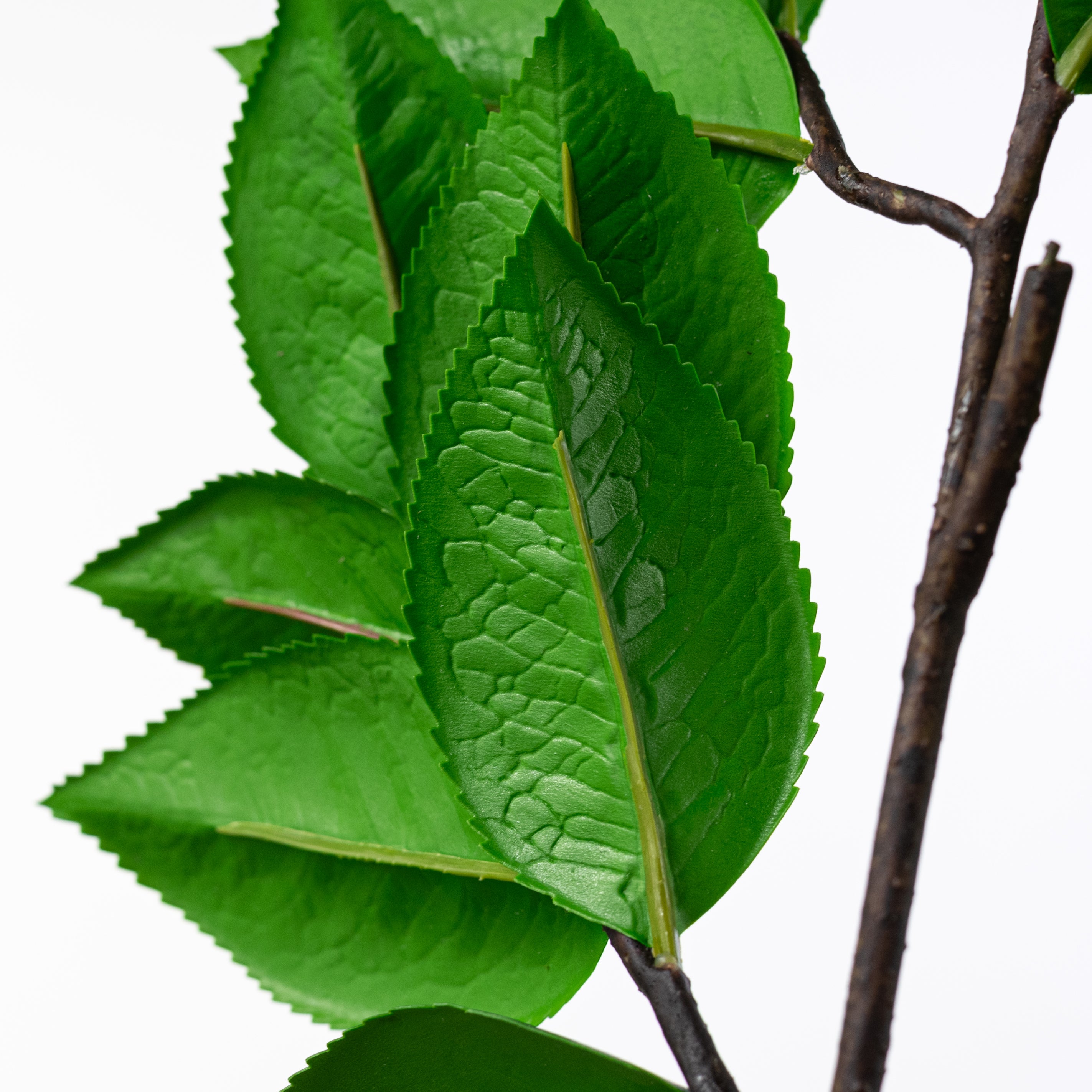 27" Camellia Leaves & Buds Branch detail photo 5