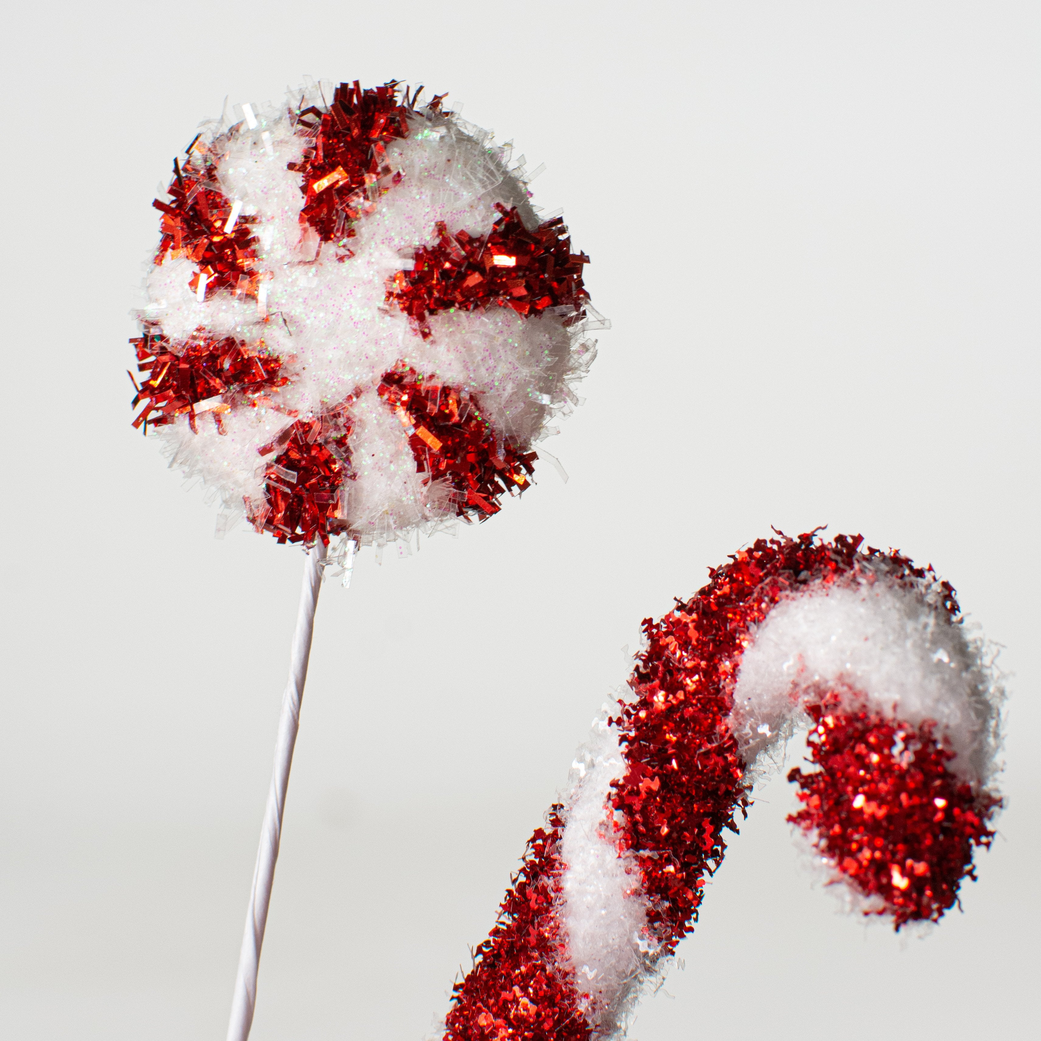 14" Candy Cane Candy Spray detail photo 3