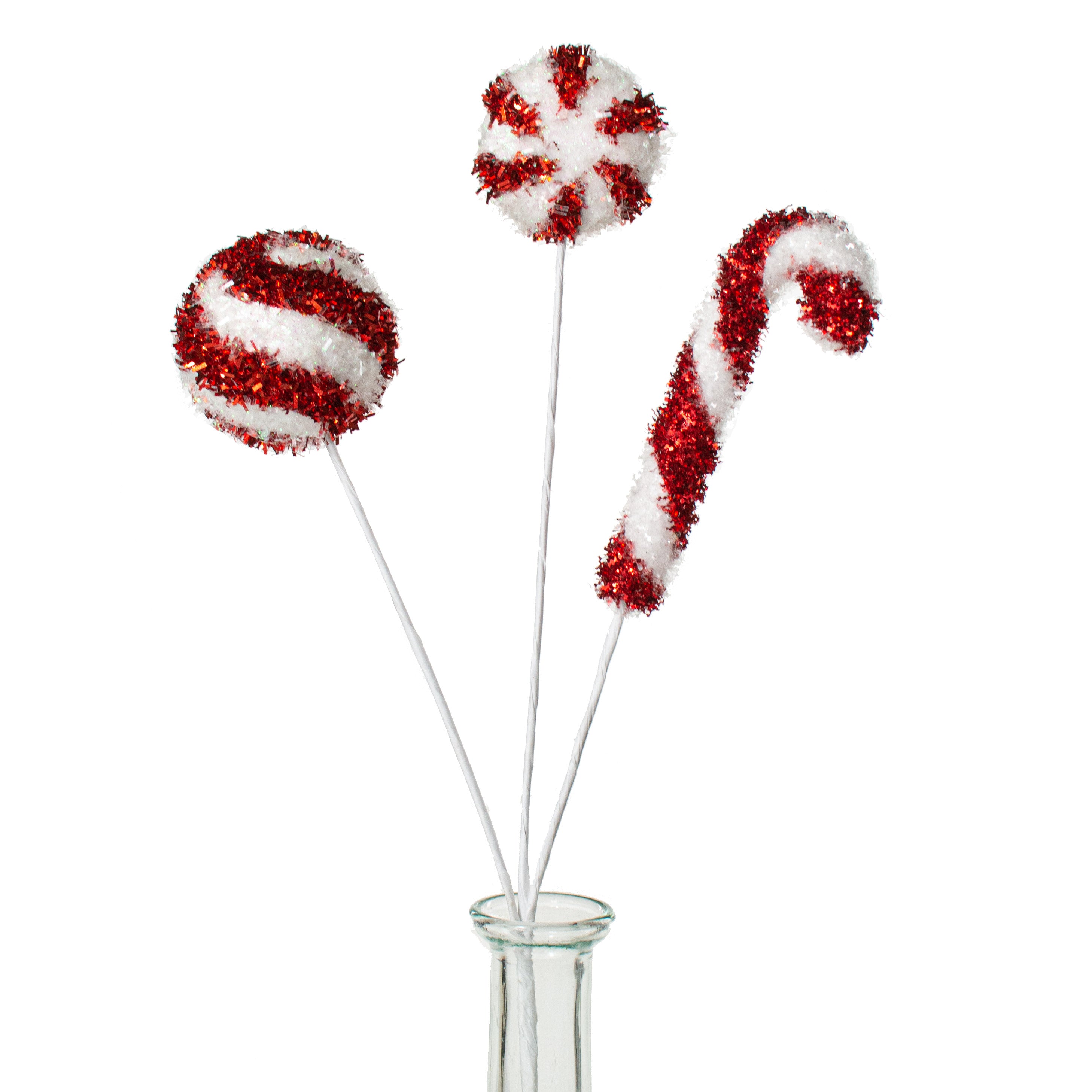 14" Candy Cane Candy Spray Item Number: XC105691