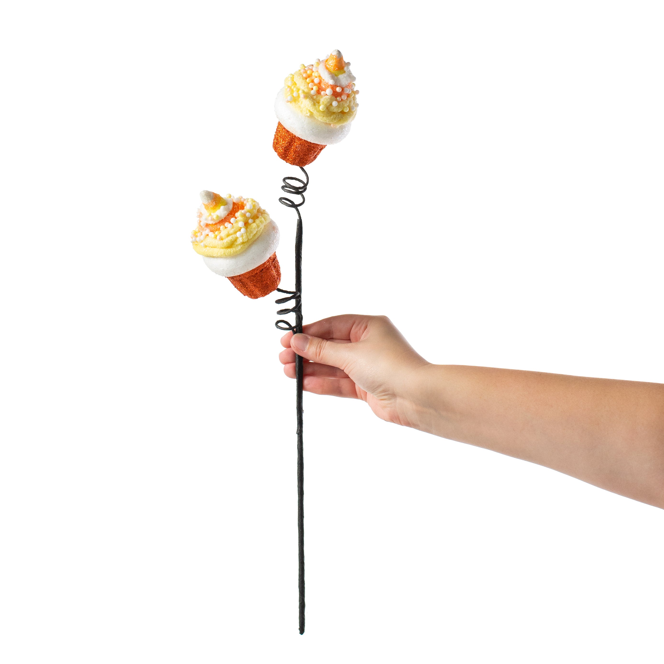 20" Candy Corn Cupcake Spray detail photo 3