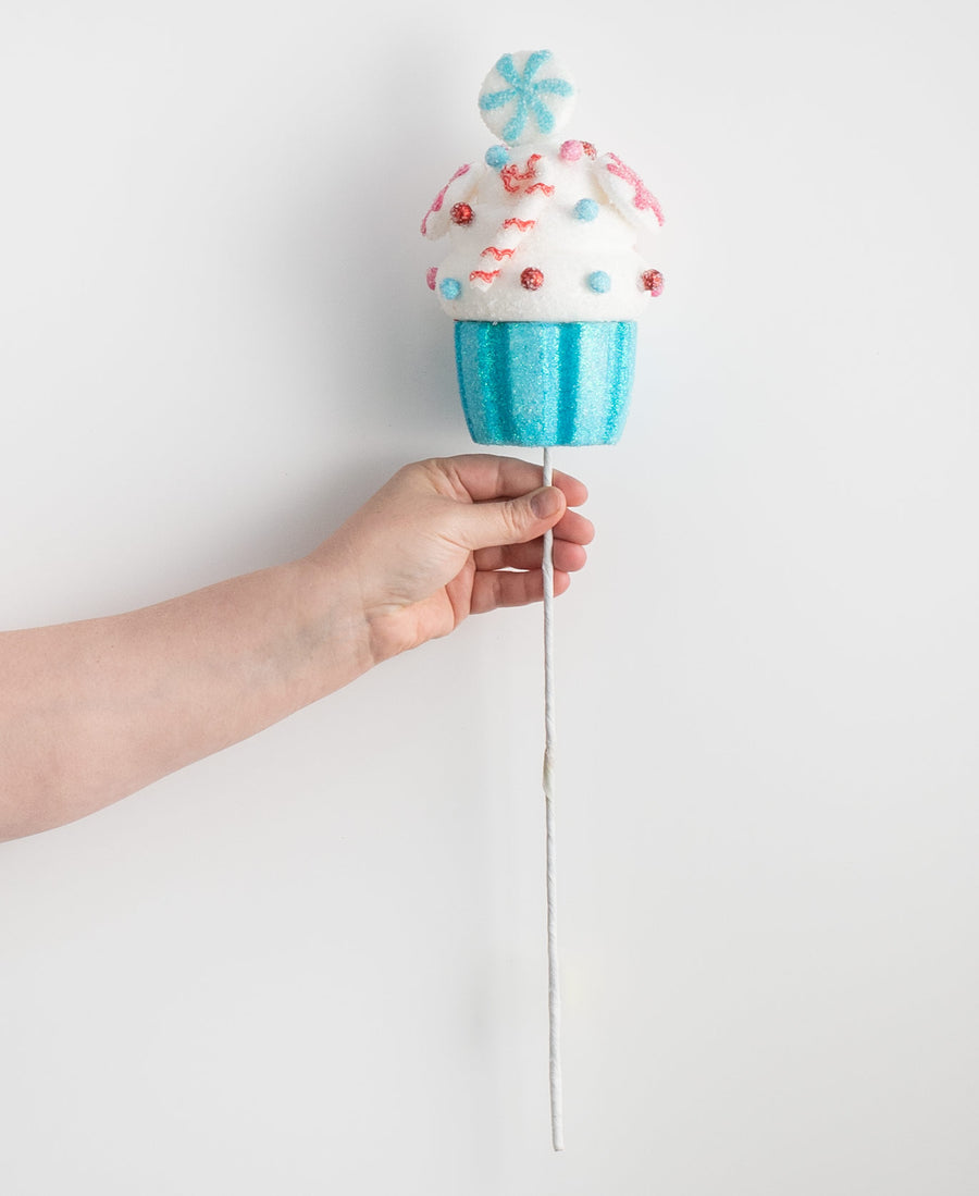 16" Candy Cupcake Pick: Blue detail photo 3