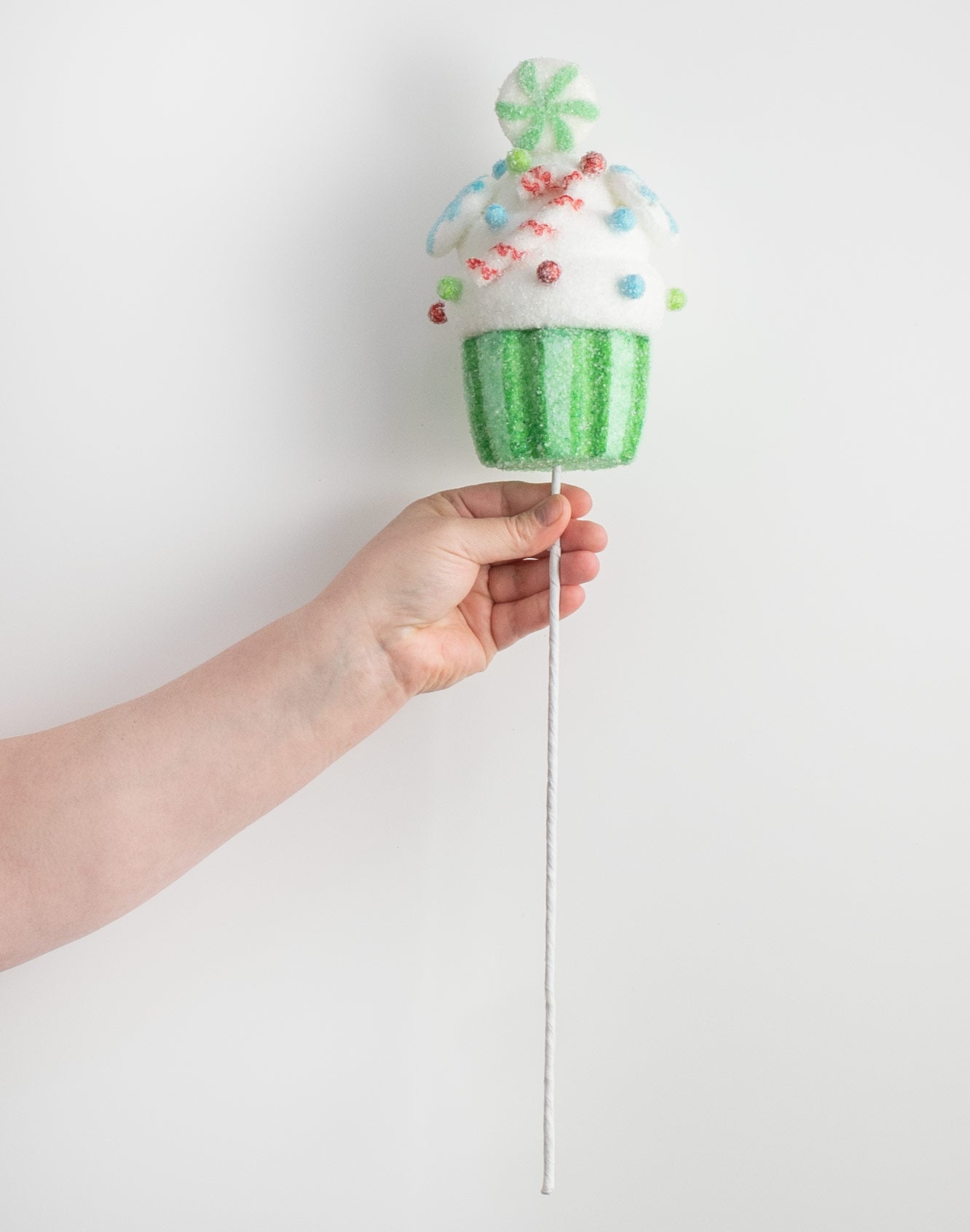 16" Candy Cupcake Pick: Green detail photo 3