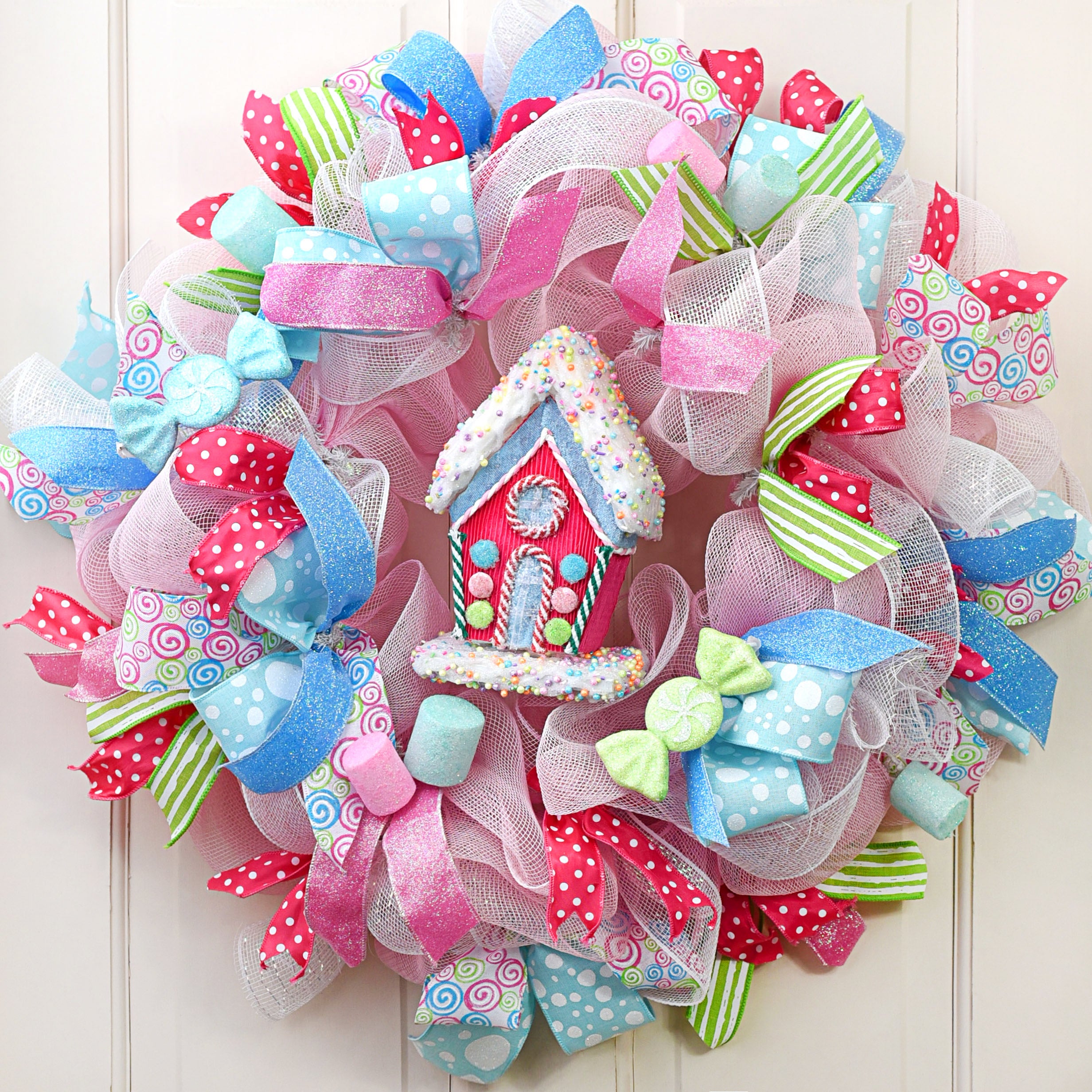 9" Candy House Ornament Lifestyle Photo