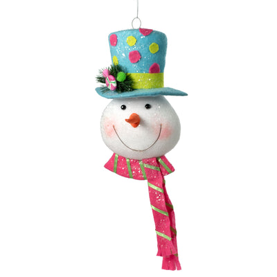 18" Candy Top Hat Snowman Ornament Item Number: 84468PKBL