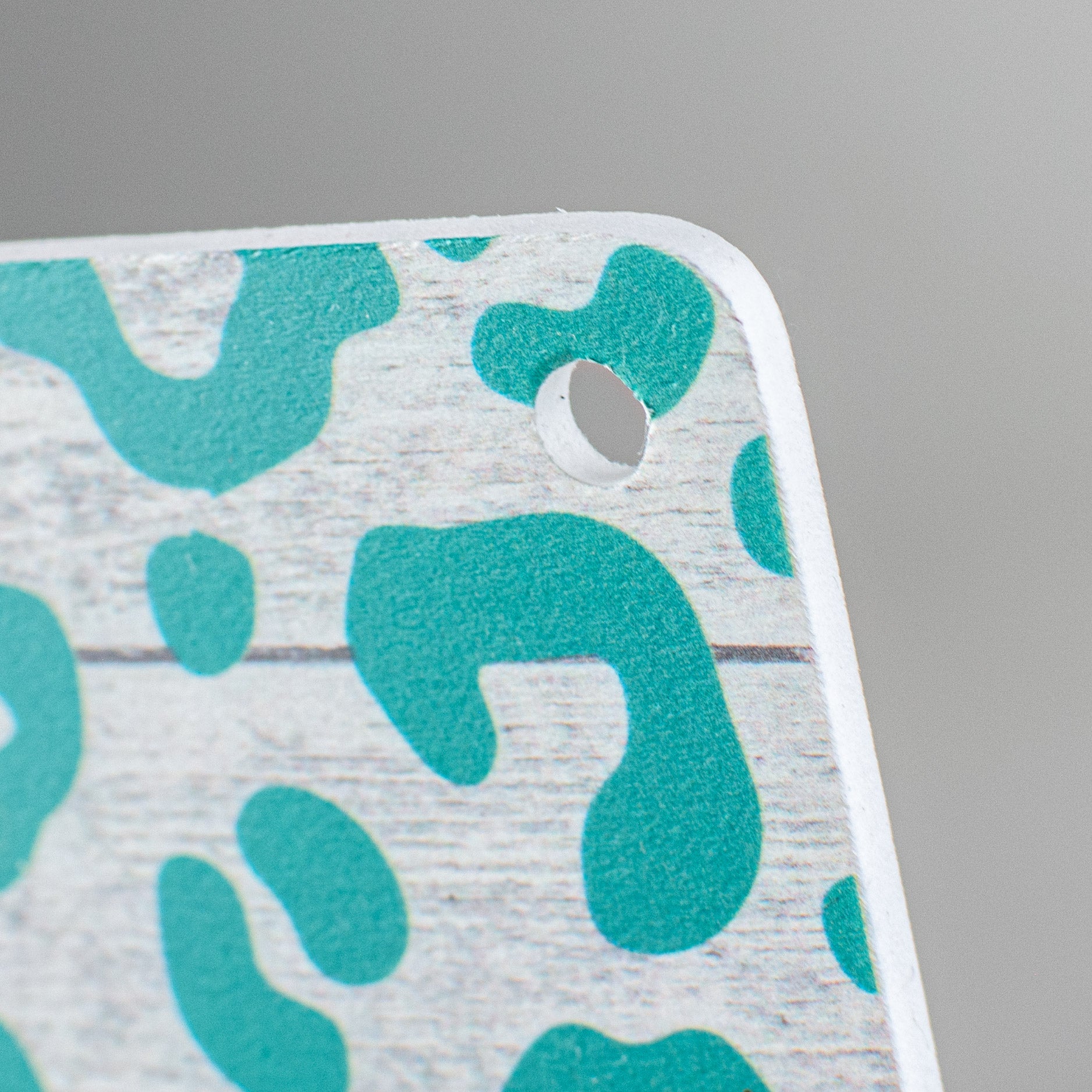 12" Waterproof Sign: Hello Pumpkin Leopard