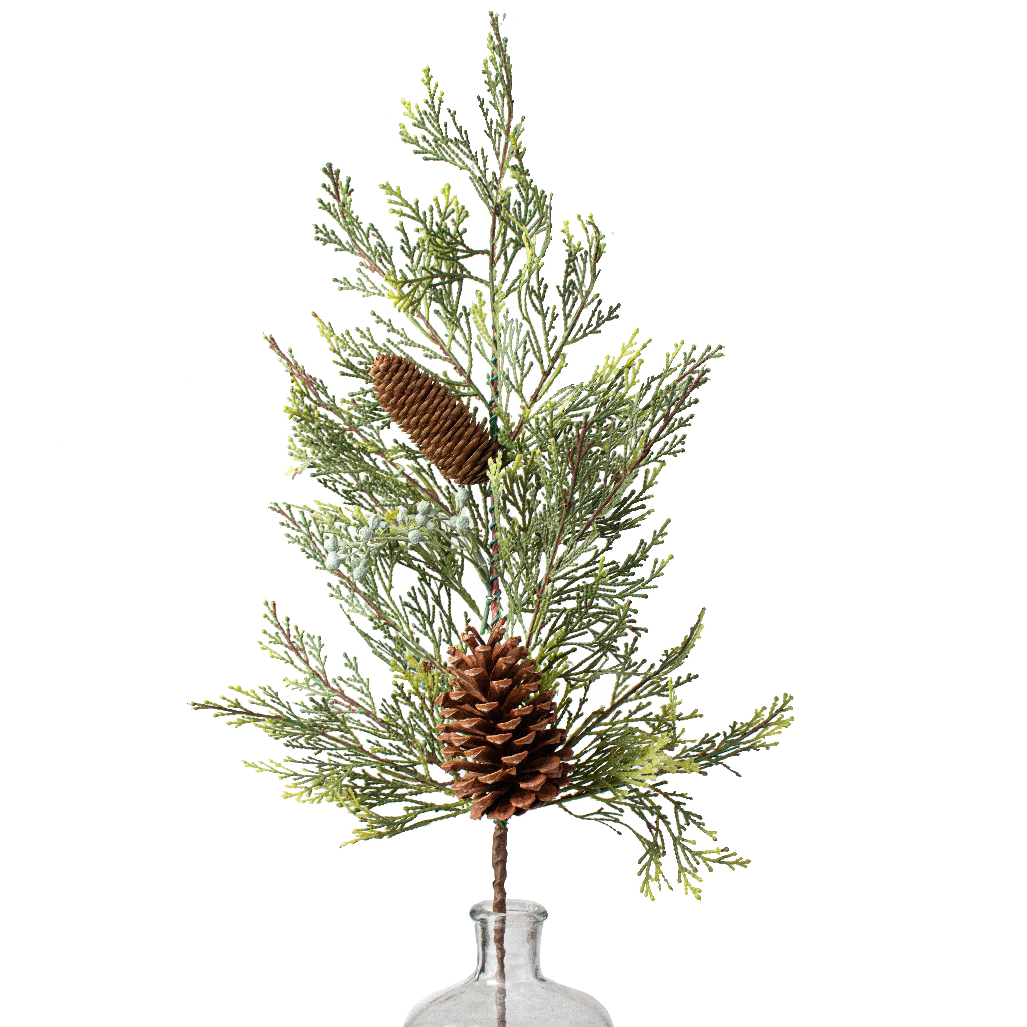 28" Cedar Pine Spray Item Number: 85335SP28