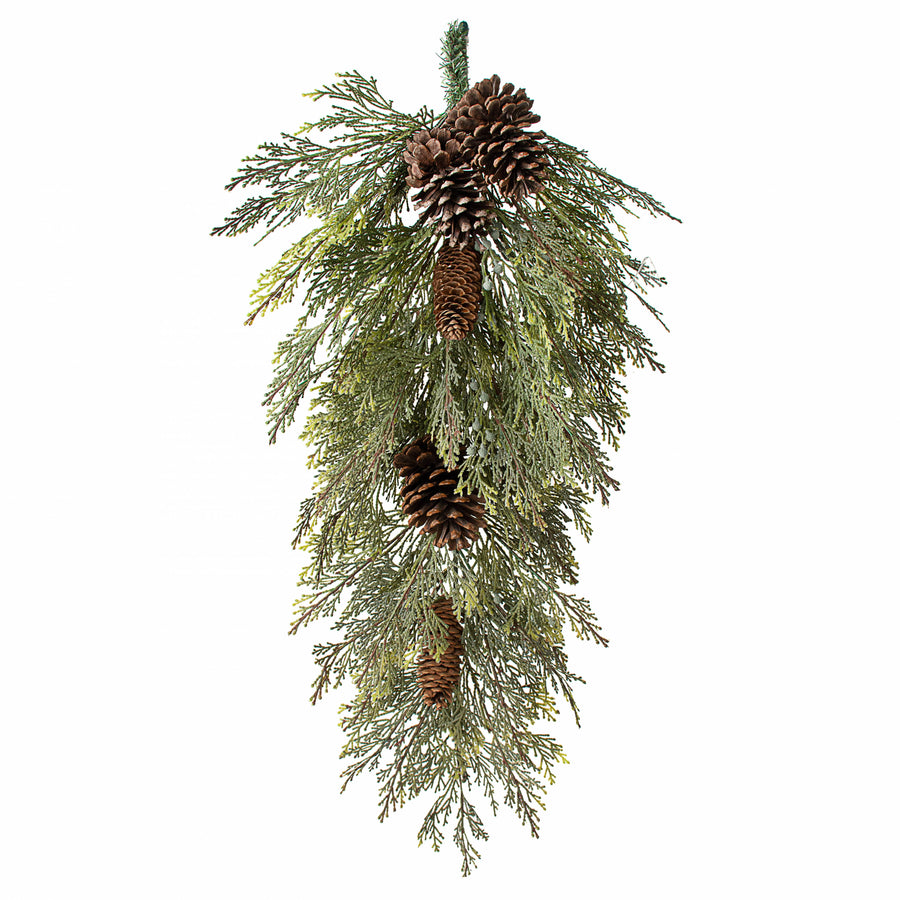 32" Cedar & Pinecone Teardrop Item Number: 85335TE32