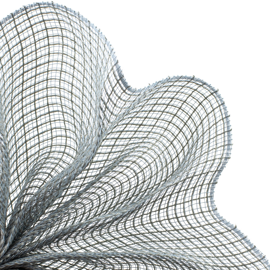 10" Check Fabric Mesh: Grey Lifestyle Photo