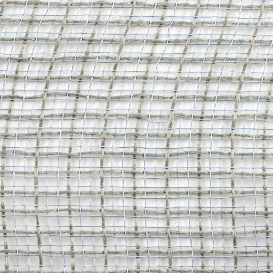 10" Check Fabric Mesh: Grey detail photo 3