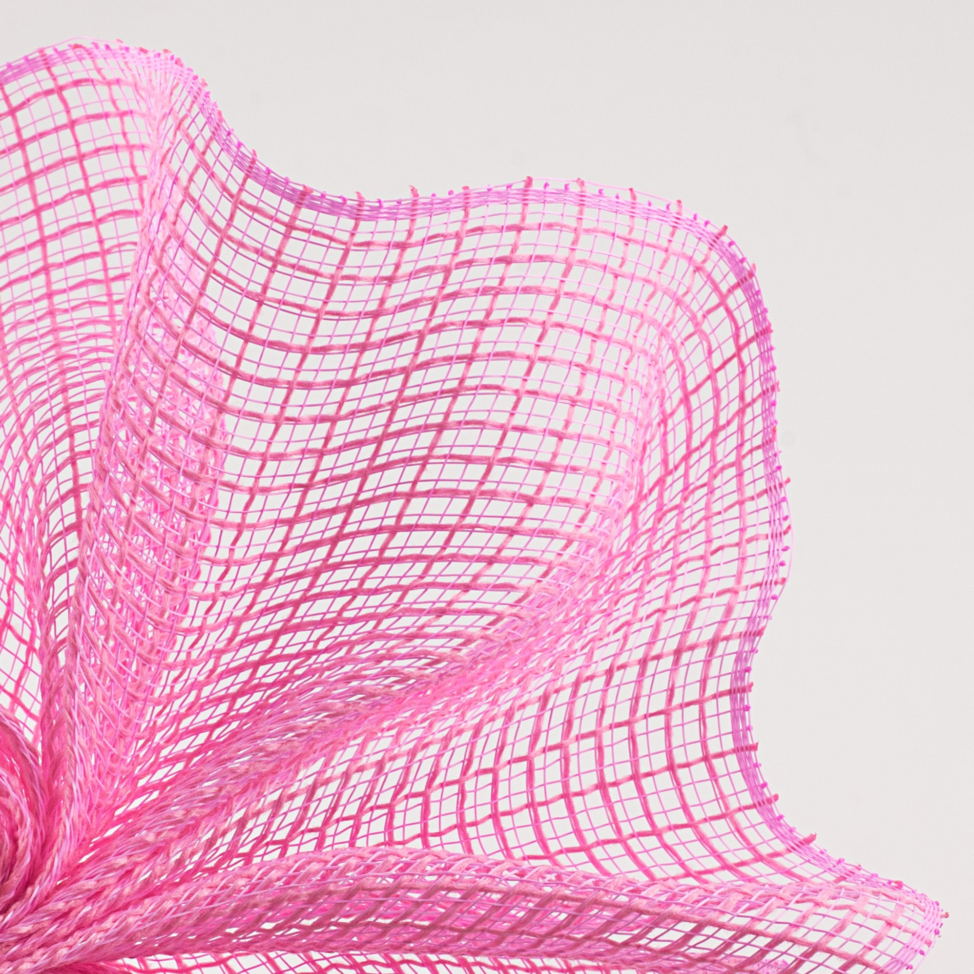 10" Check Fabric Mesh: Pink Lifestyle Photo