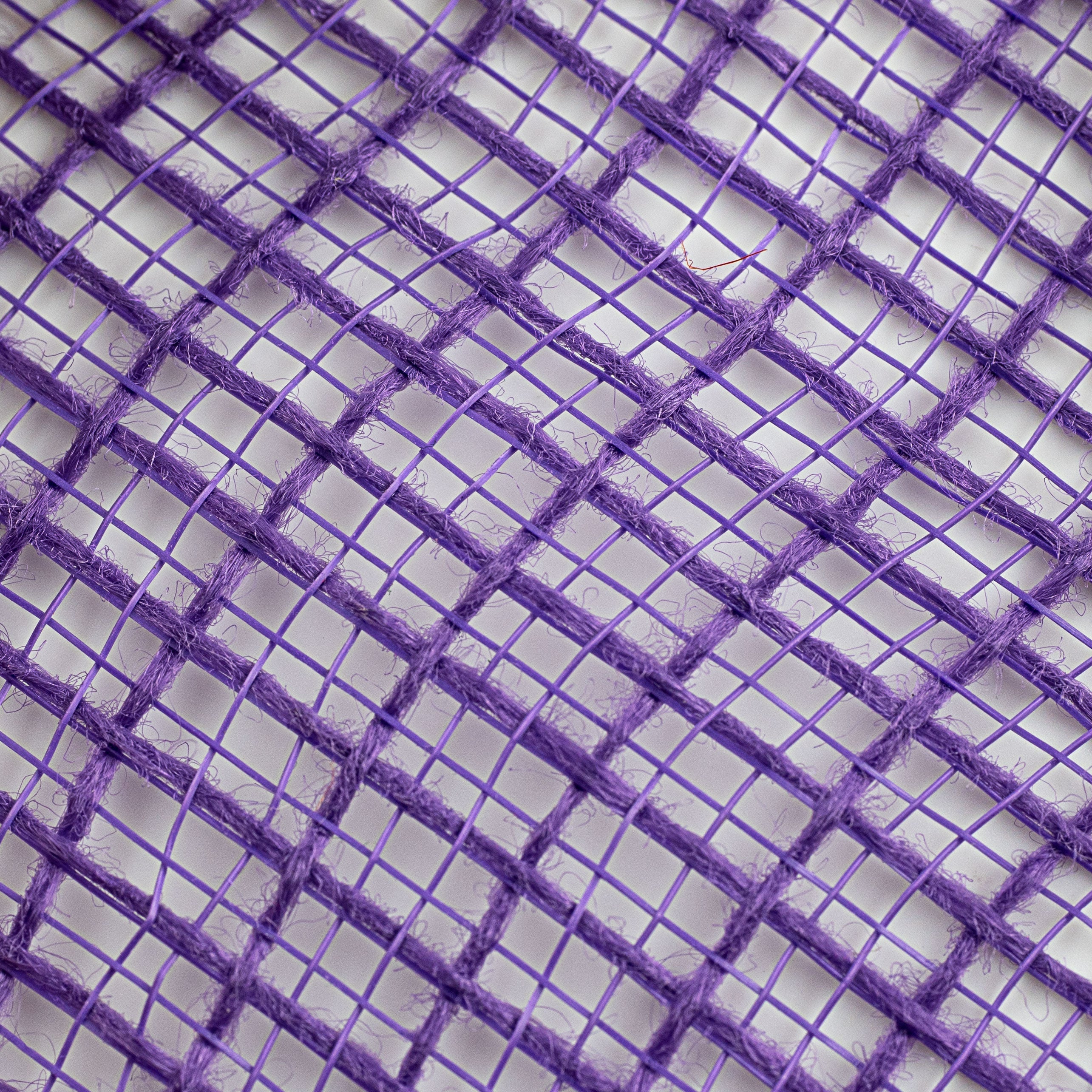10" Check Fabric Mesh: Purple detail photo 3