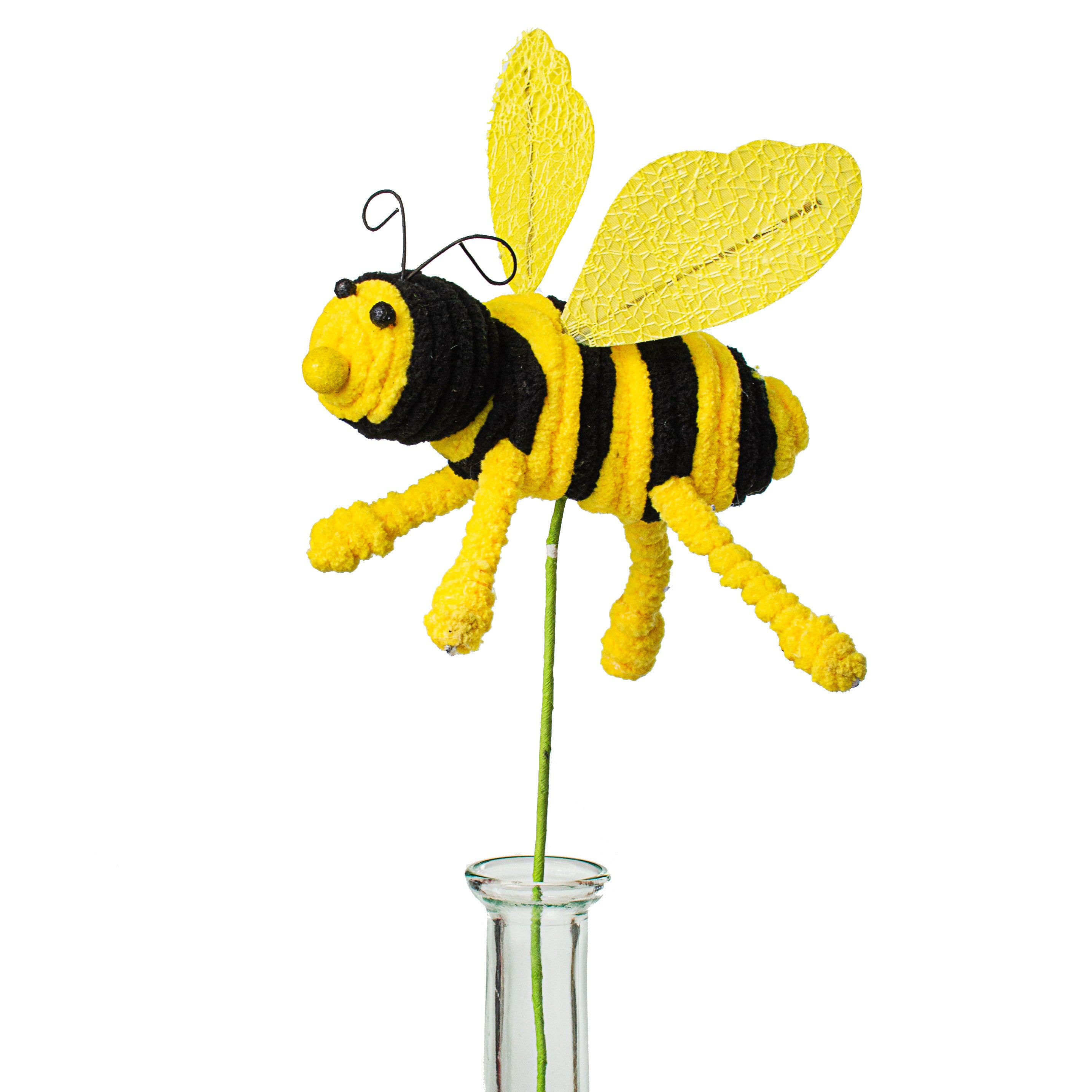 13" Chenille Bee Pick Item Number: 62493YWBK