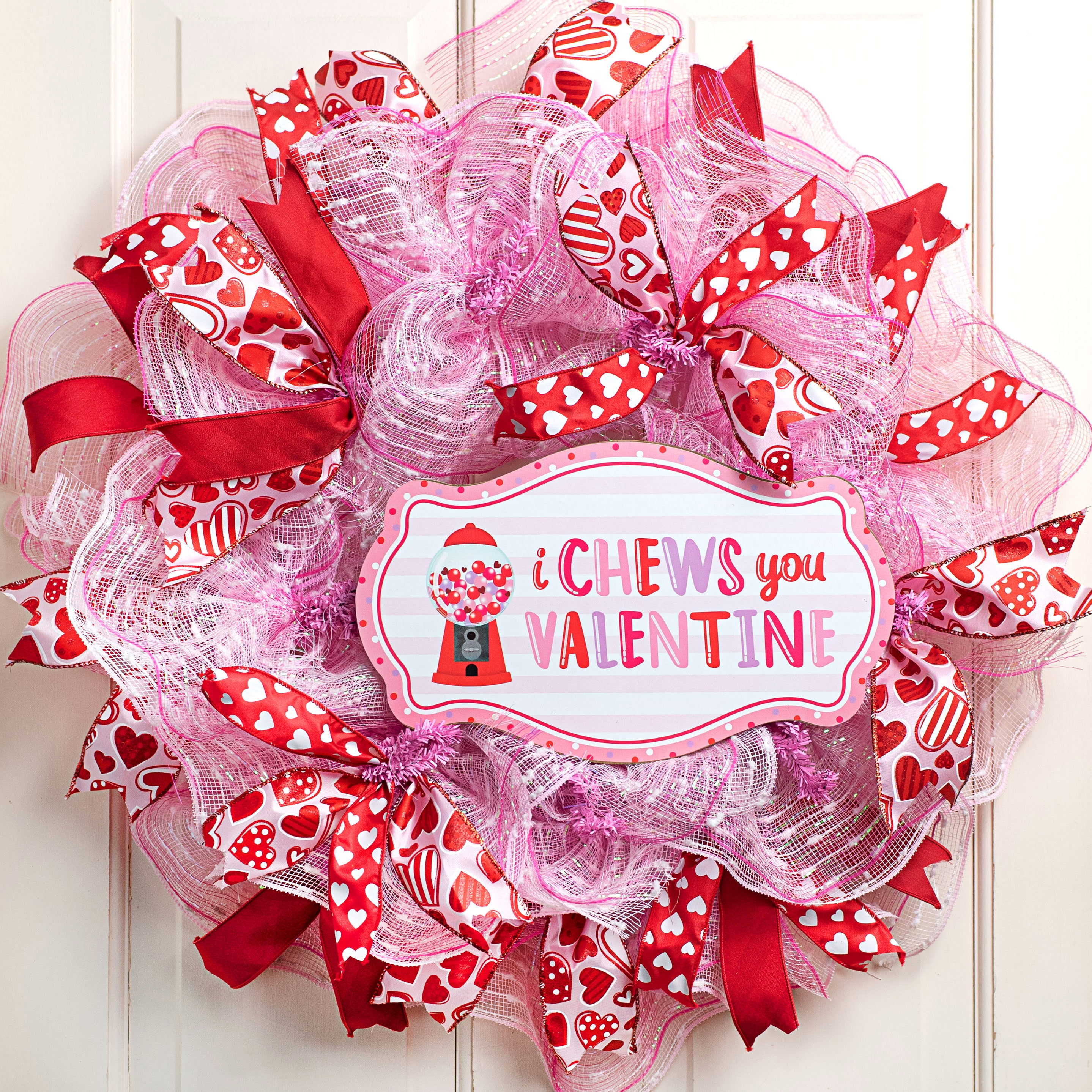 12" I Chews You Valentine Sign Lifestyle Photo