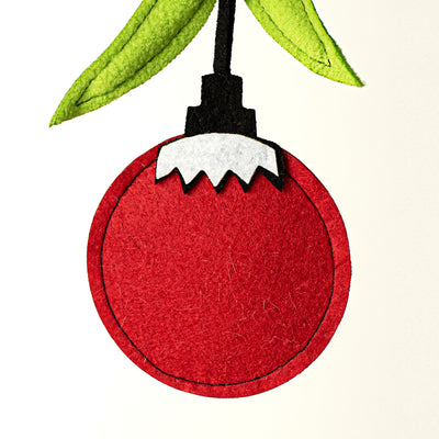 23" Christmas Green Monster Hand Ornament Pick Lifestyle Photo