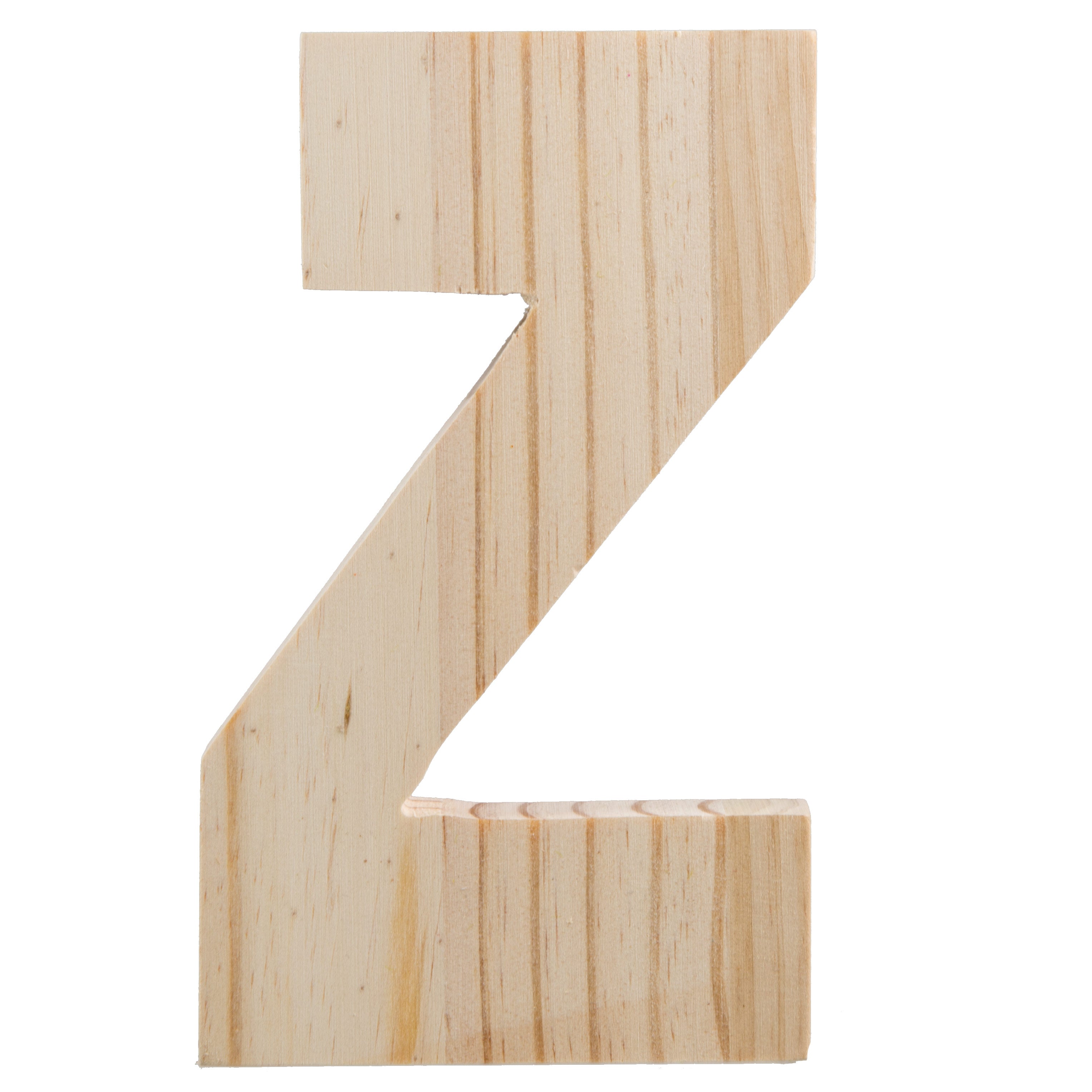 7.75" Chunky Wooden Letter: Z Item Number: 9190-692Z