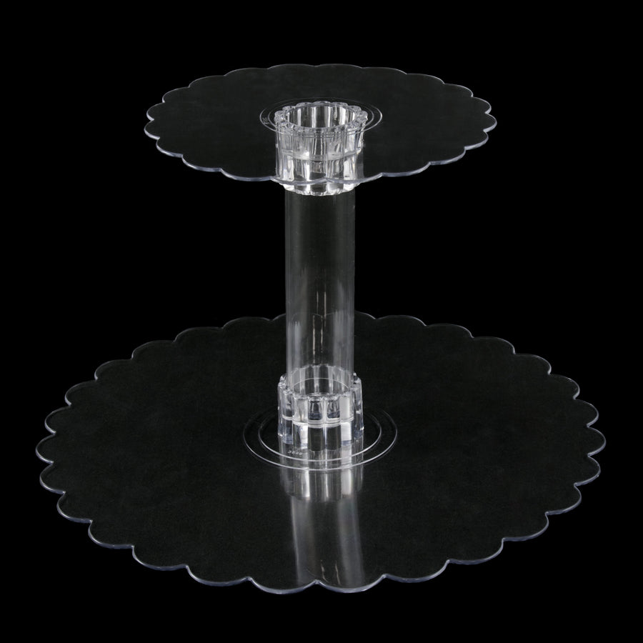 Clear Plastic Centerpiece Column: 6" Lifestyle Photo